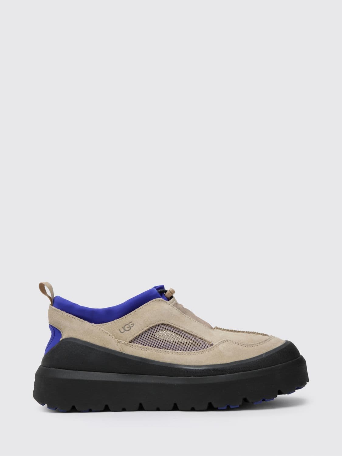 Ugg Heritage Utility Axoid Suede and Mesh Sneakers