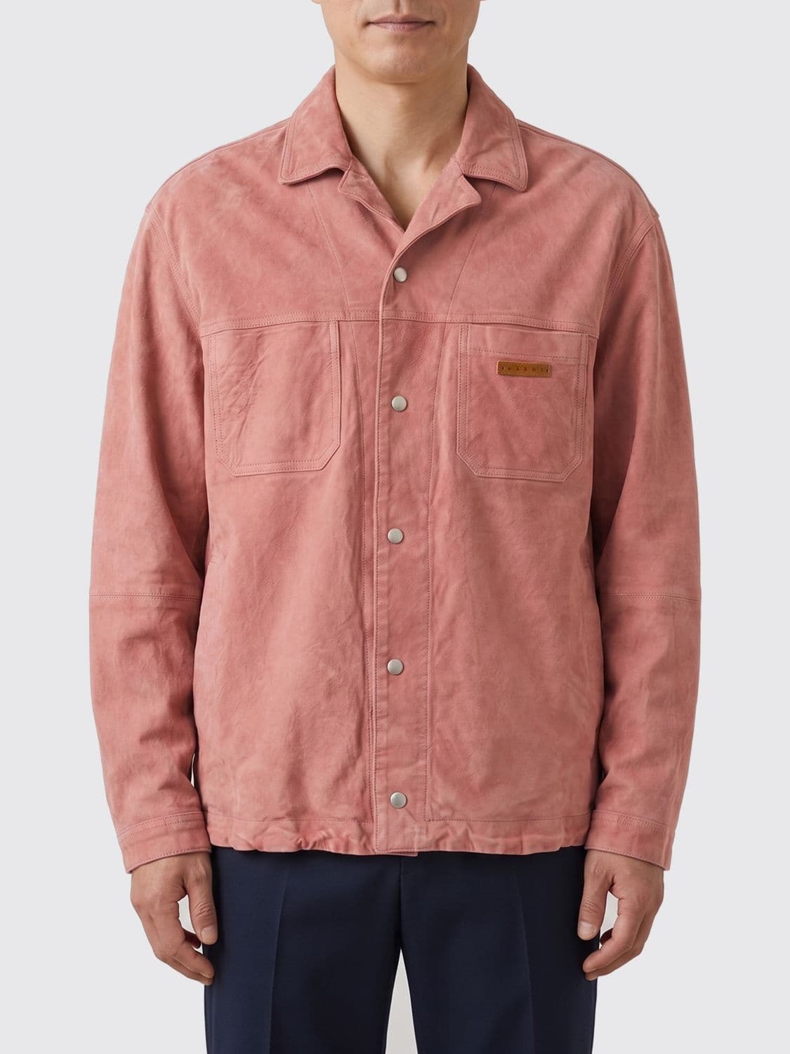 Marni Suede Casual Shirt · 50