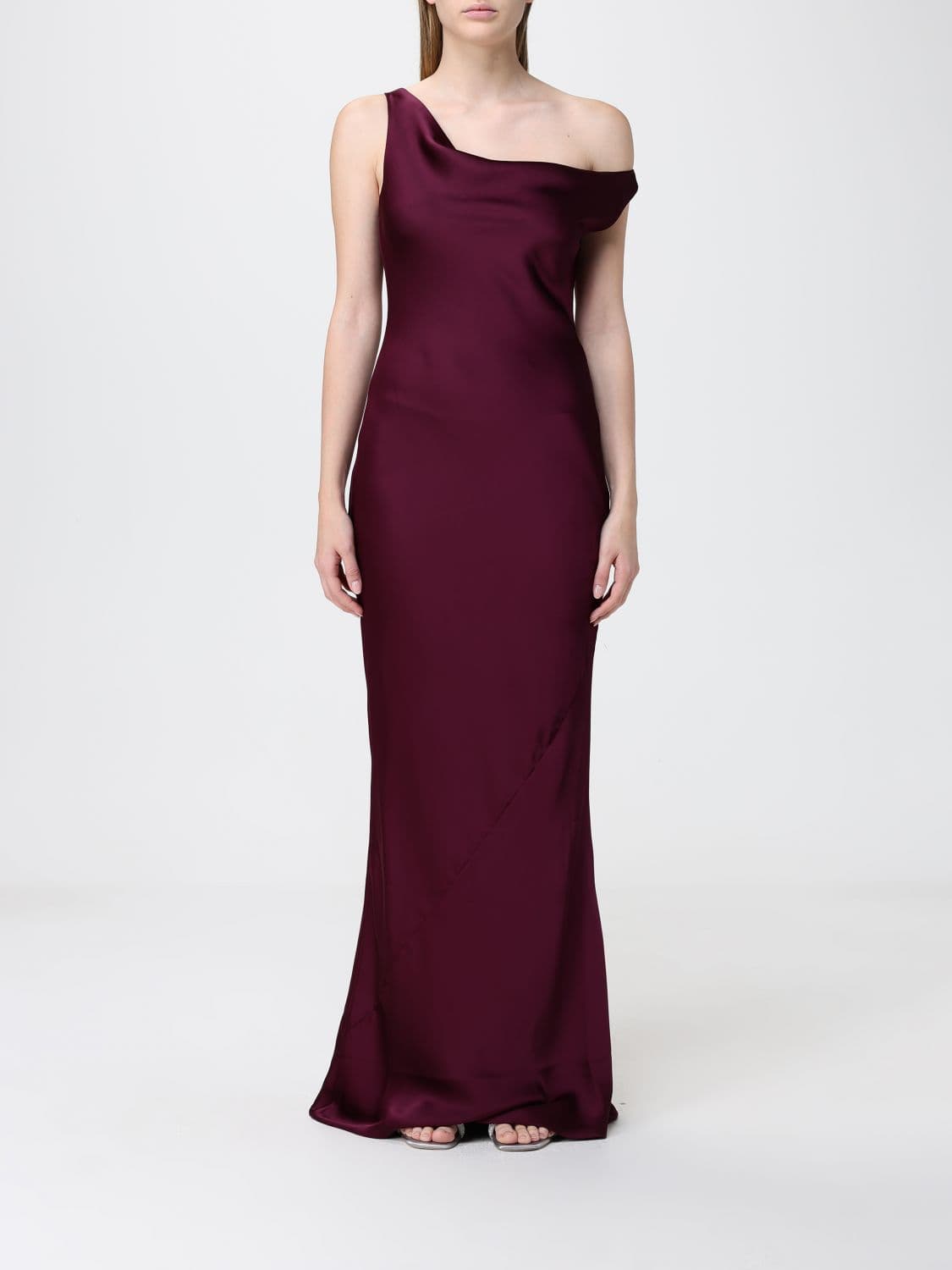 Norma Kamali Long Crepe Dress