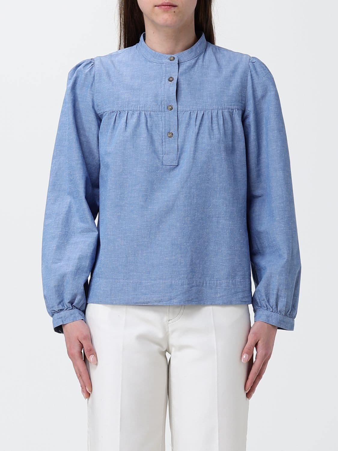 A.p.c. A. P.C. Organic Cotton And Linen Shirt