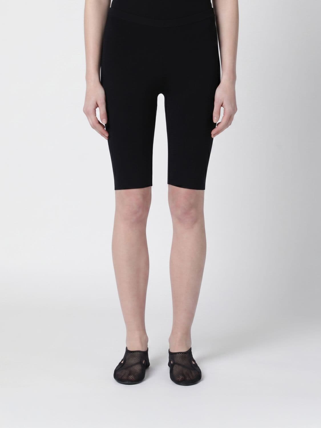 Entire Studios Stretch Viscose Biker Shorts