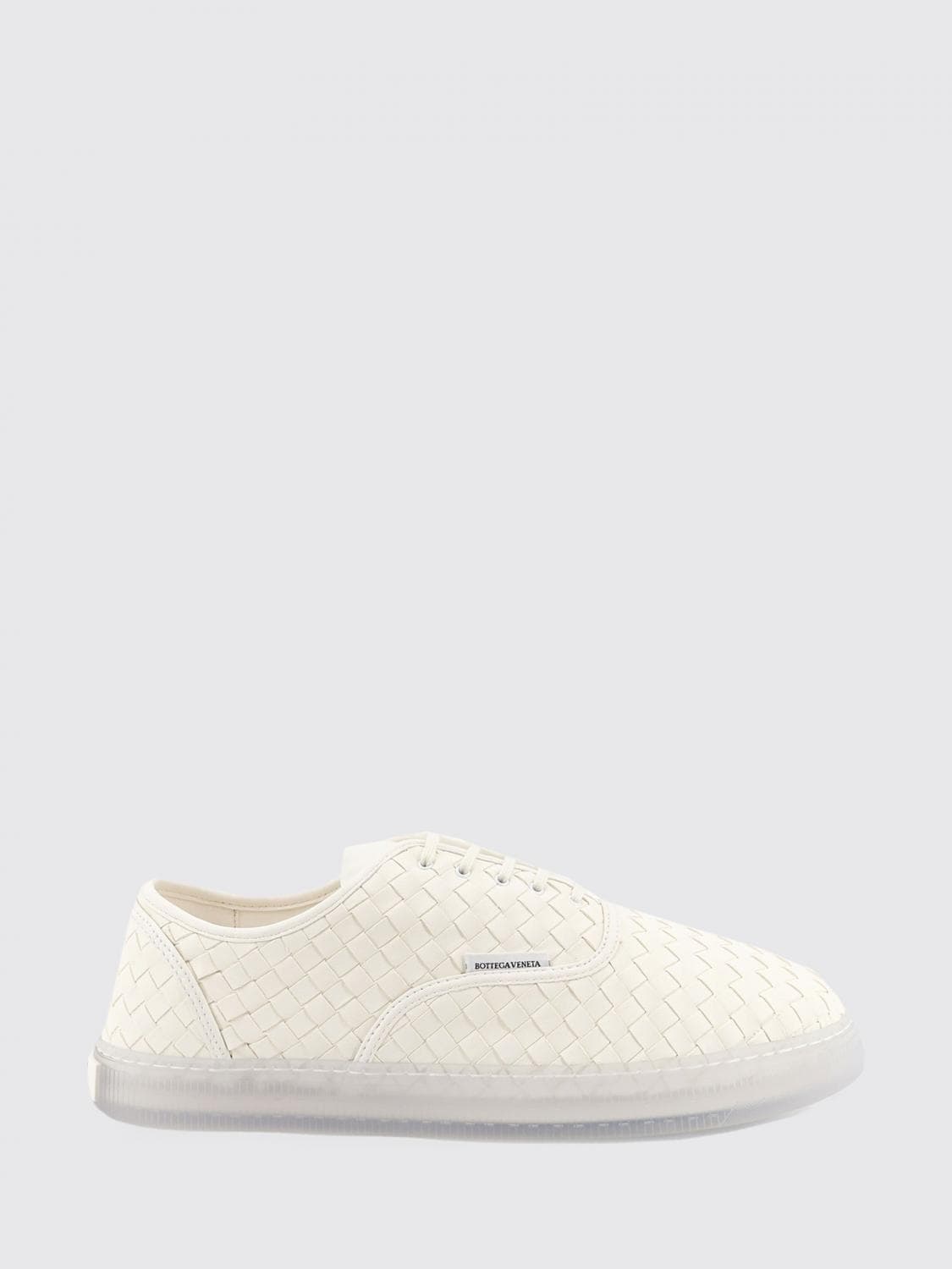 Bottega Veneta Serena Sneakers in Woven Lamb Nappa with a Rubber Sole