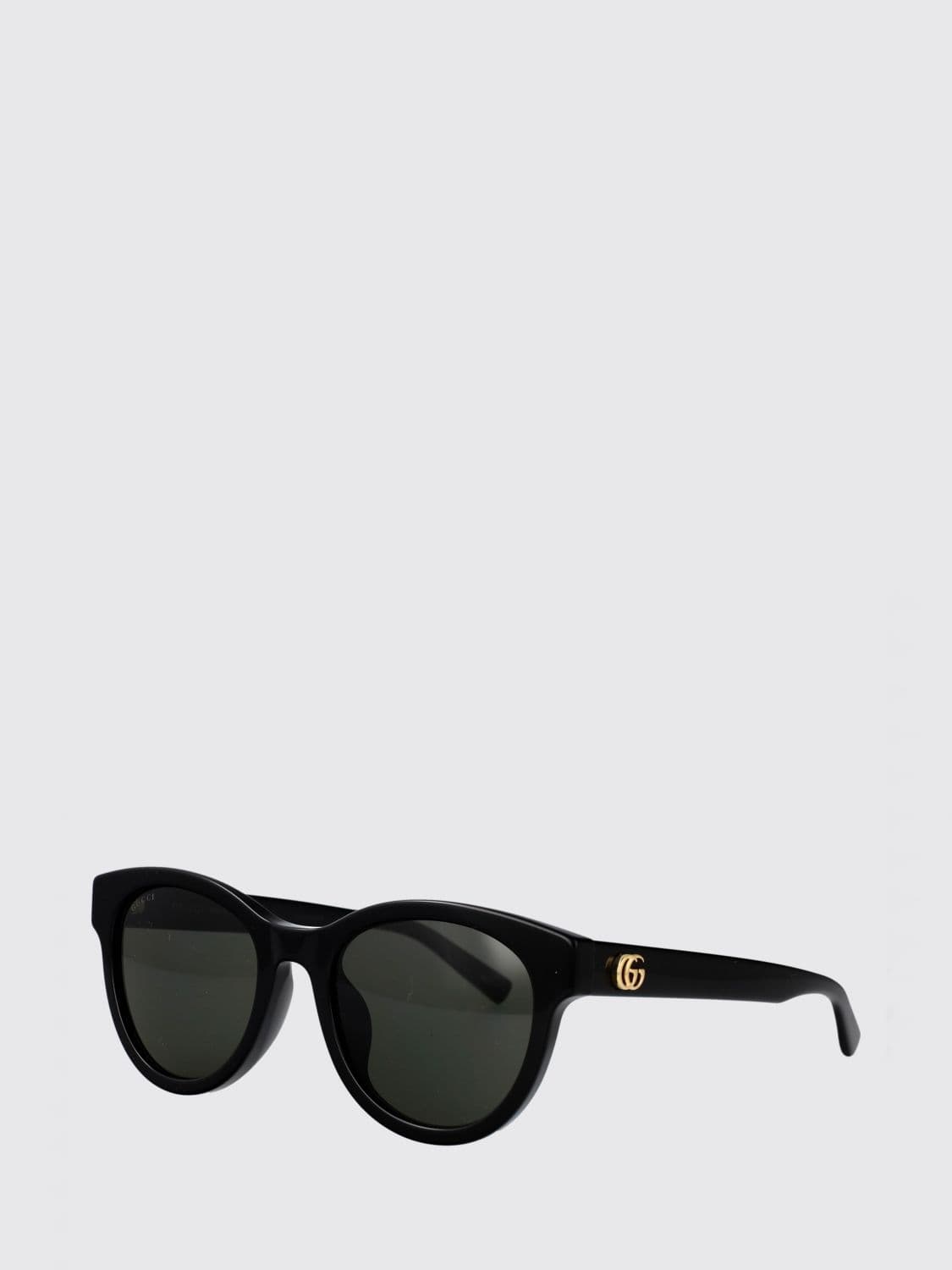 Gucci Tortoiseshell Acetate Cat-Eye Sunglasses with GG Monogram · 54