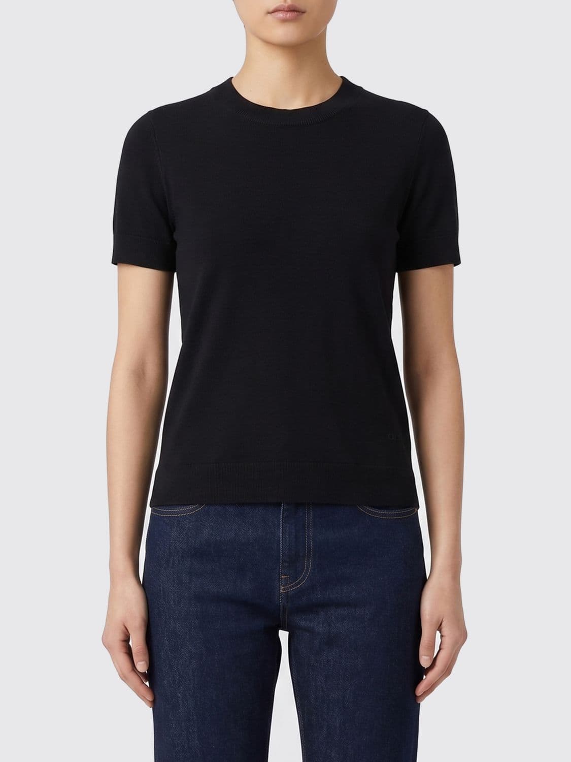 Calvin Klein Slim Fit Viscose-Blend T-shirt with Crew Neck