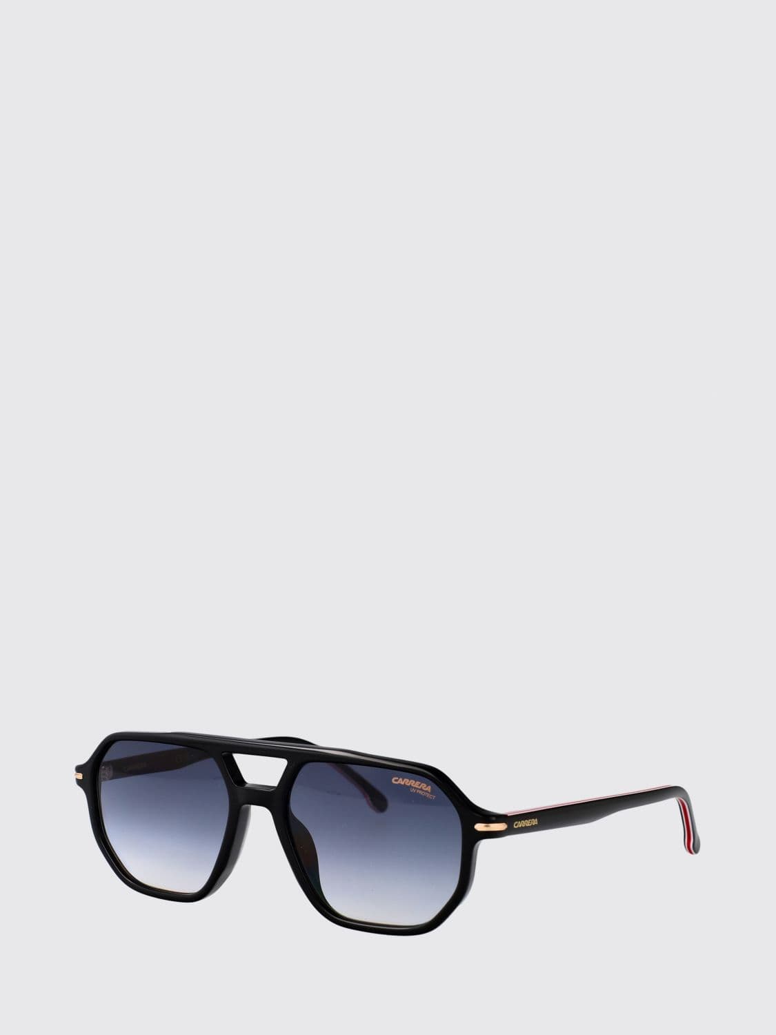 Carrera Tortoiseshell Acetate Aviator Sunglasses with Double Bridge · 54