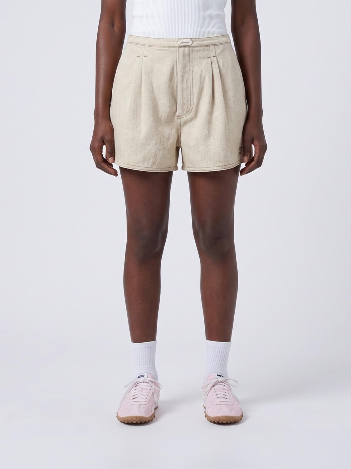 Jacquemus Cotton Blend Shorts