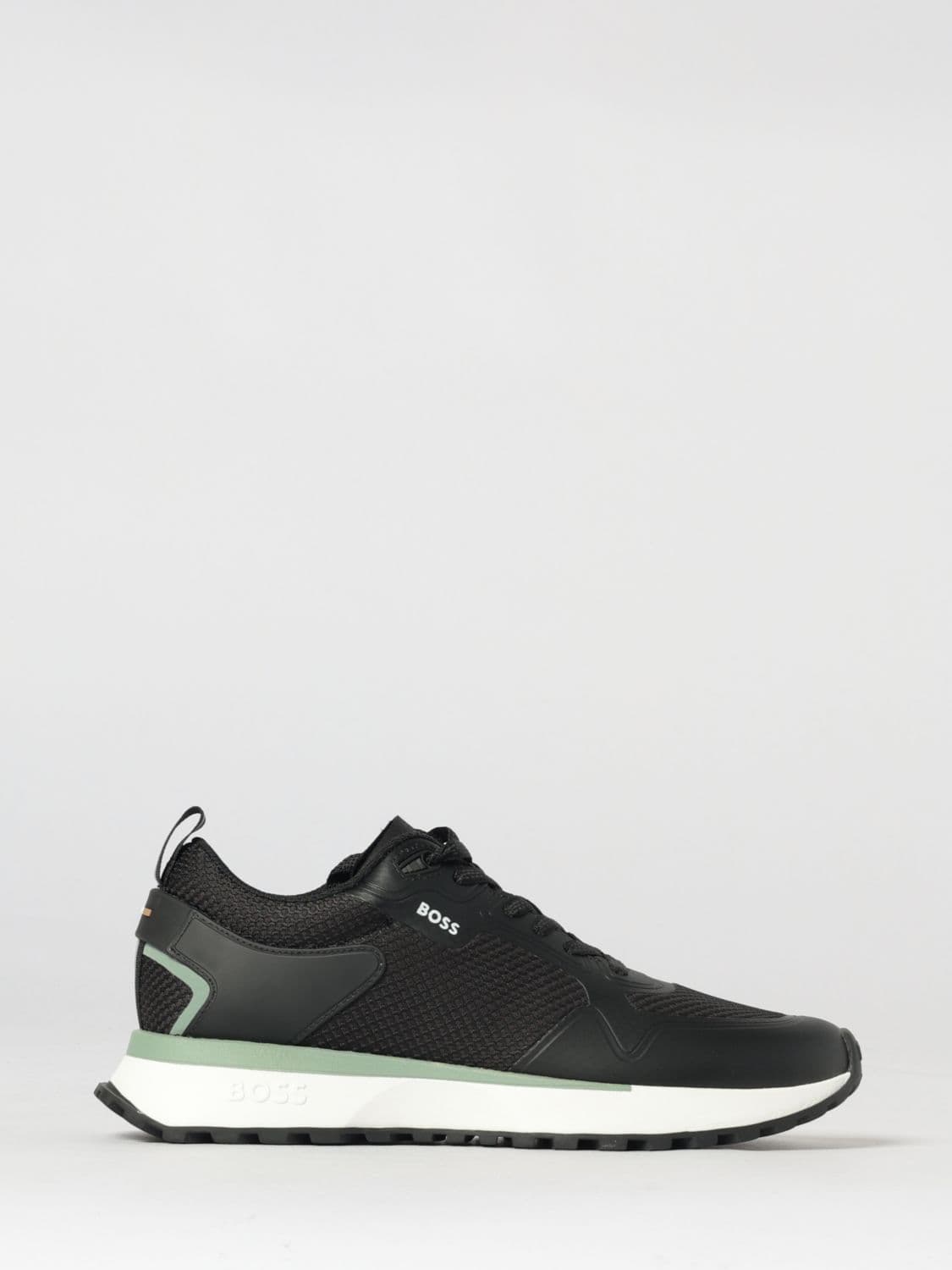 Boss Mesh And Rubber Sneakers