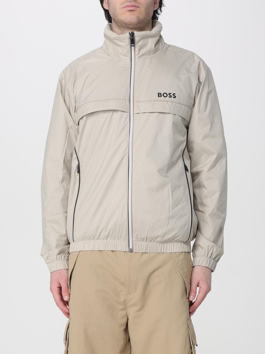 Boss Polyester Jacket With Logo