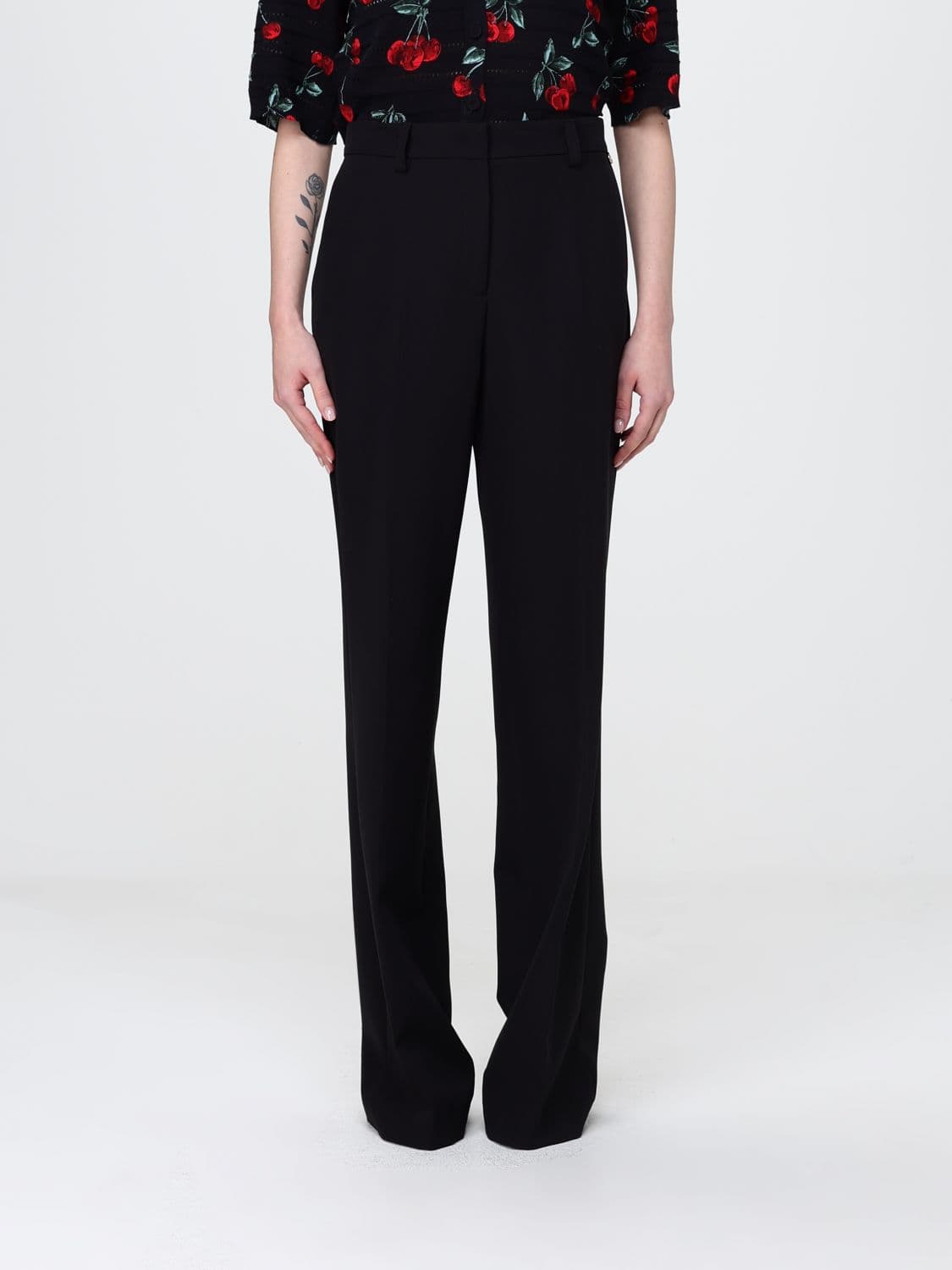 Liu Jo Crepe Slim Fit Trousers