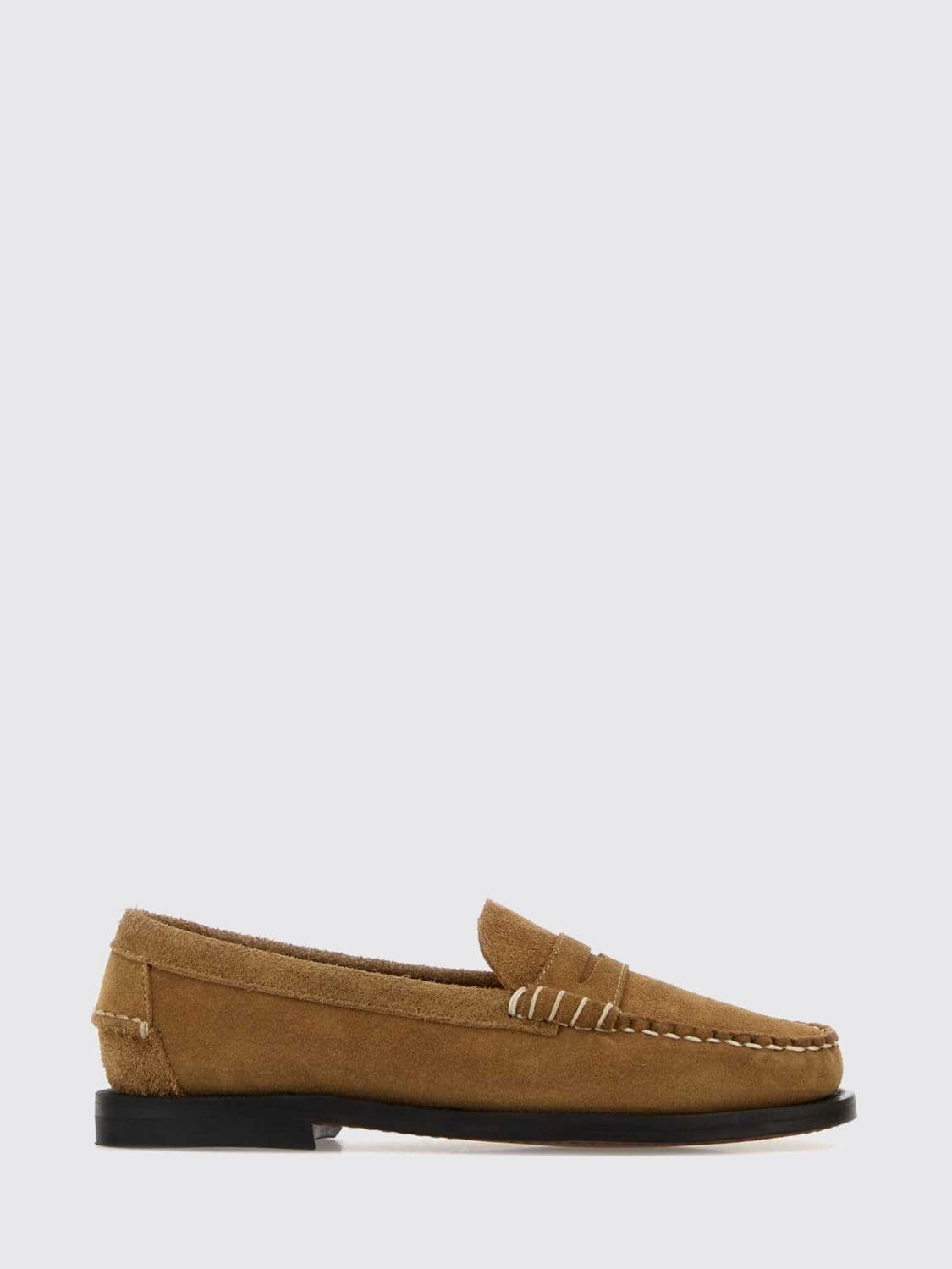 Sebago Classic Dan Suede Penny Loafers with Round Toe