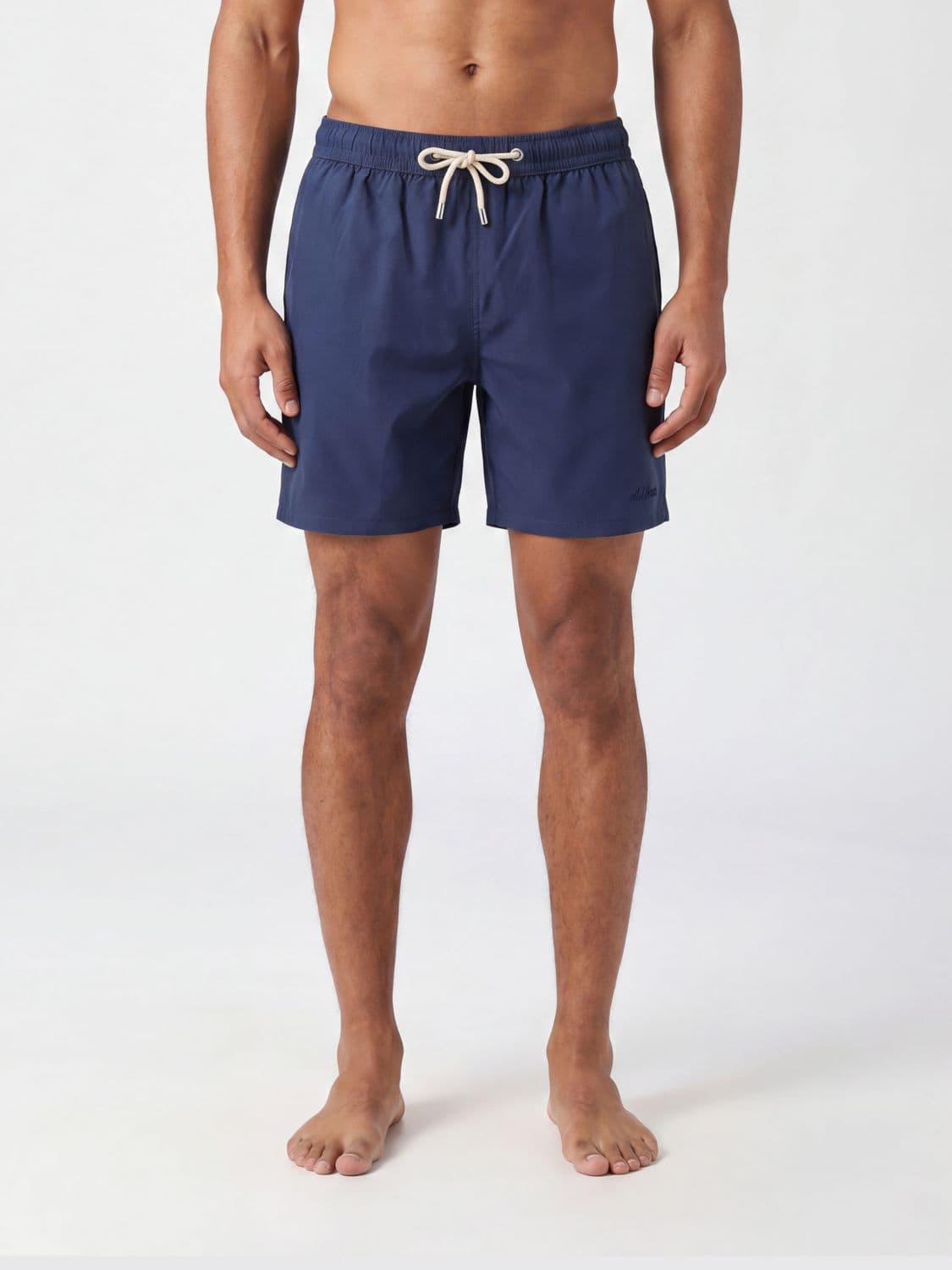 Mc2 Saint Barth Short Swim Shorts with Elasticated Drawstring Waist · M