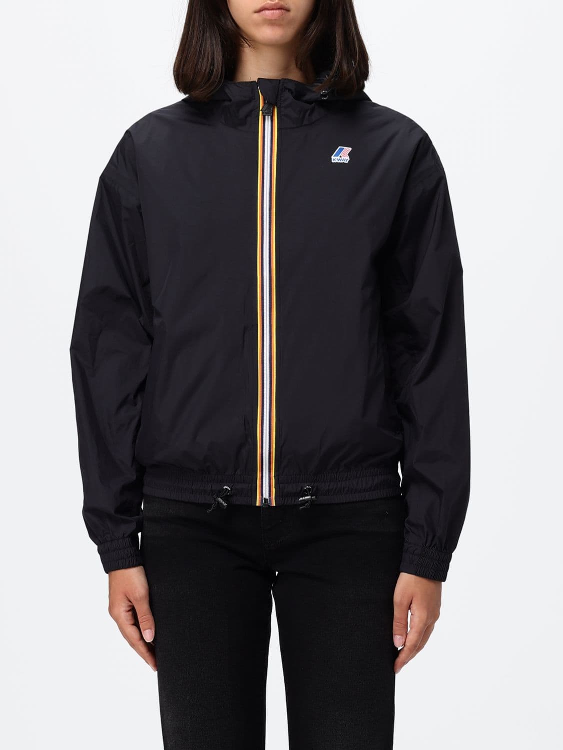 K-Way Jacket Woman color Black