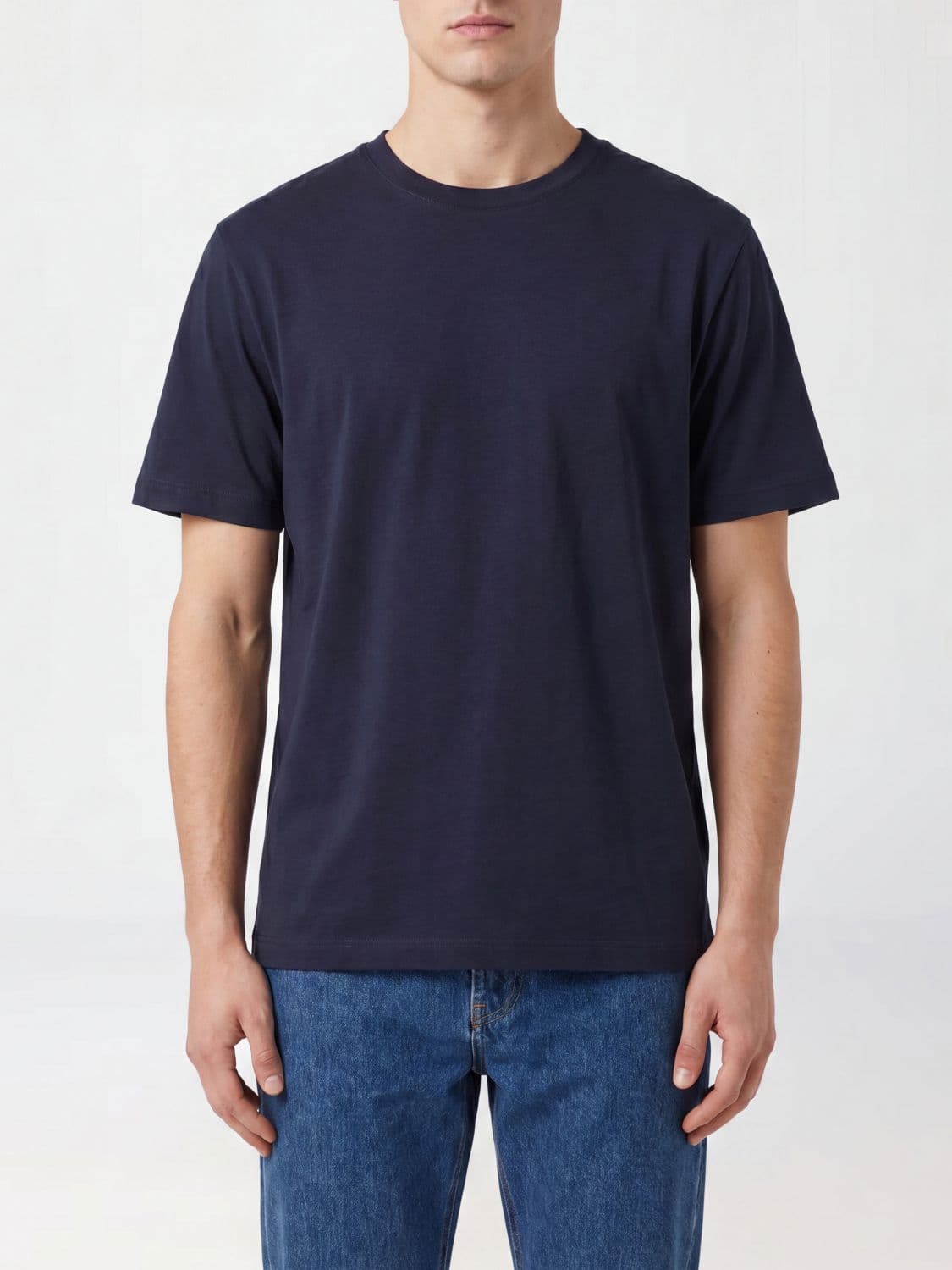 Circolo 1901 Short-Sleeved Stretch Cotton Jersey Crewneck T-Shirt