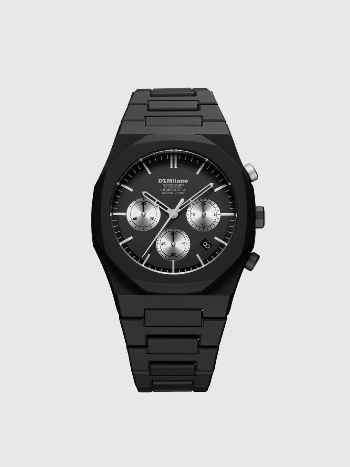 D1 Milano Gilded Lunar Polycarbonate Quartz Watch with Sapphire Glass