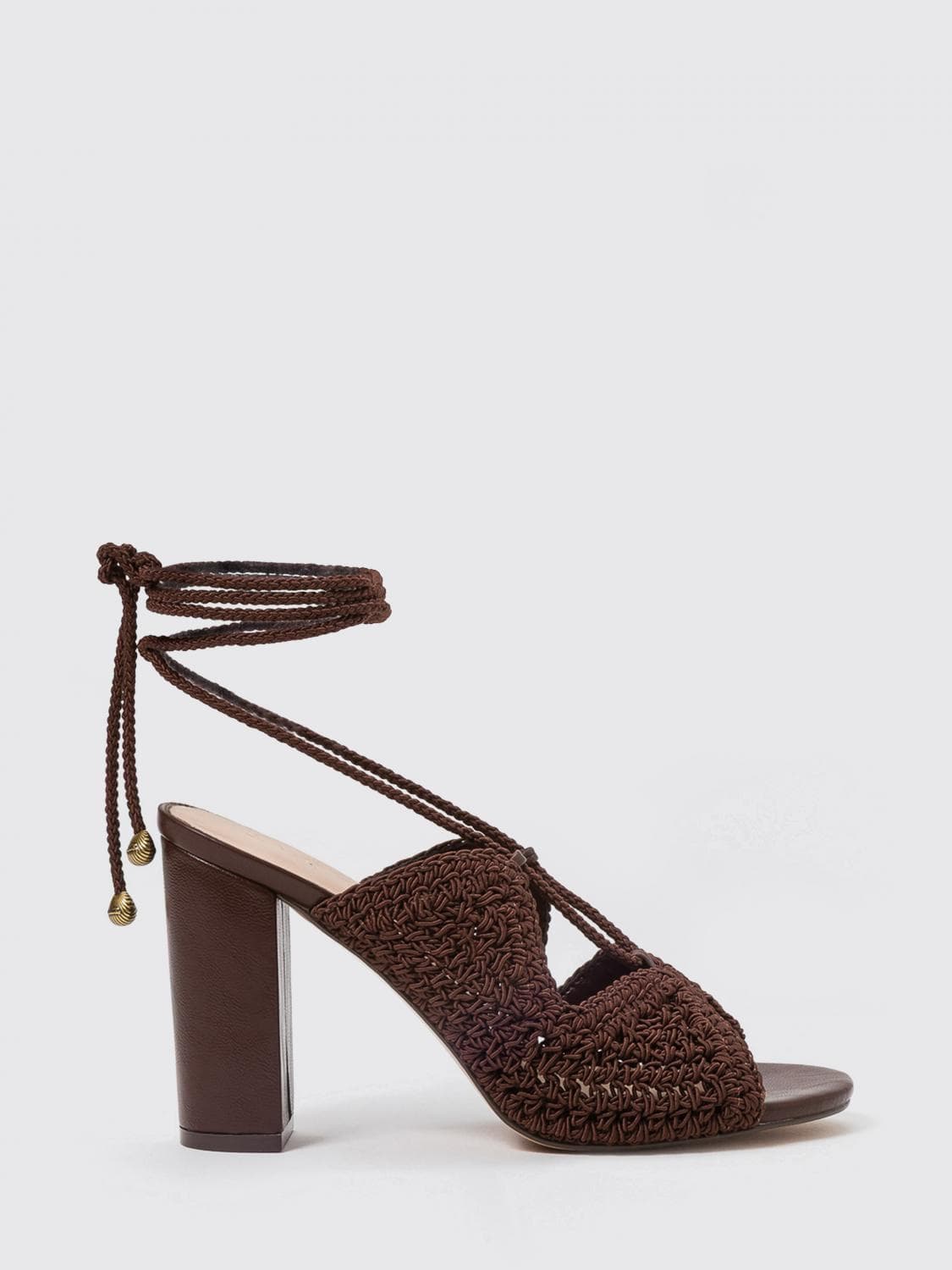 Twinset Crochet Polyester Sandal