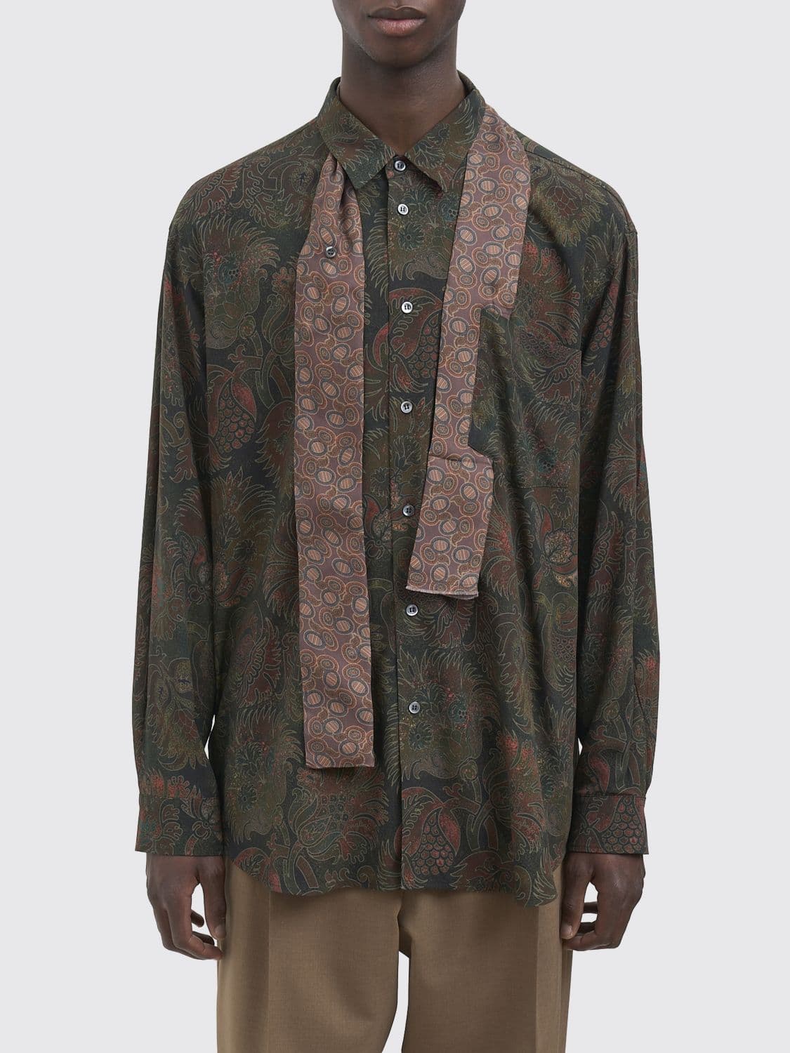 Magliano Shirt in Viscose with Sash · M