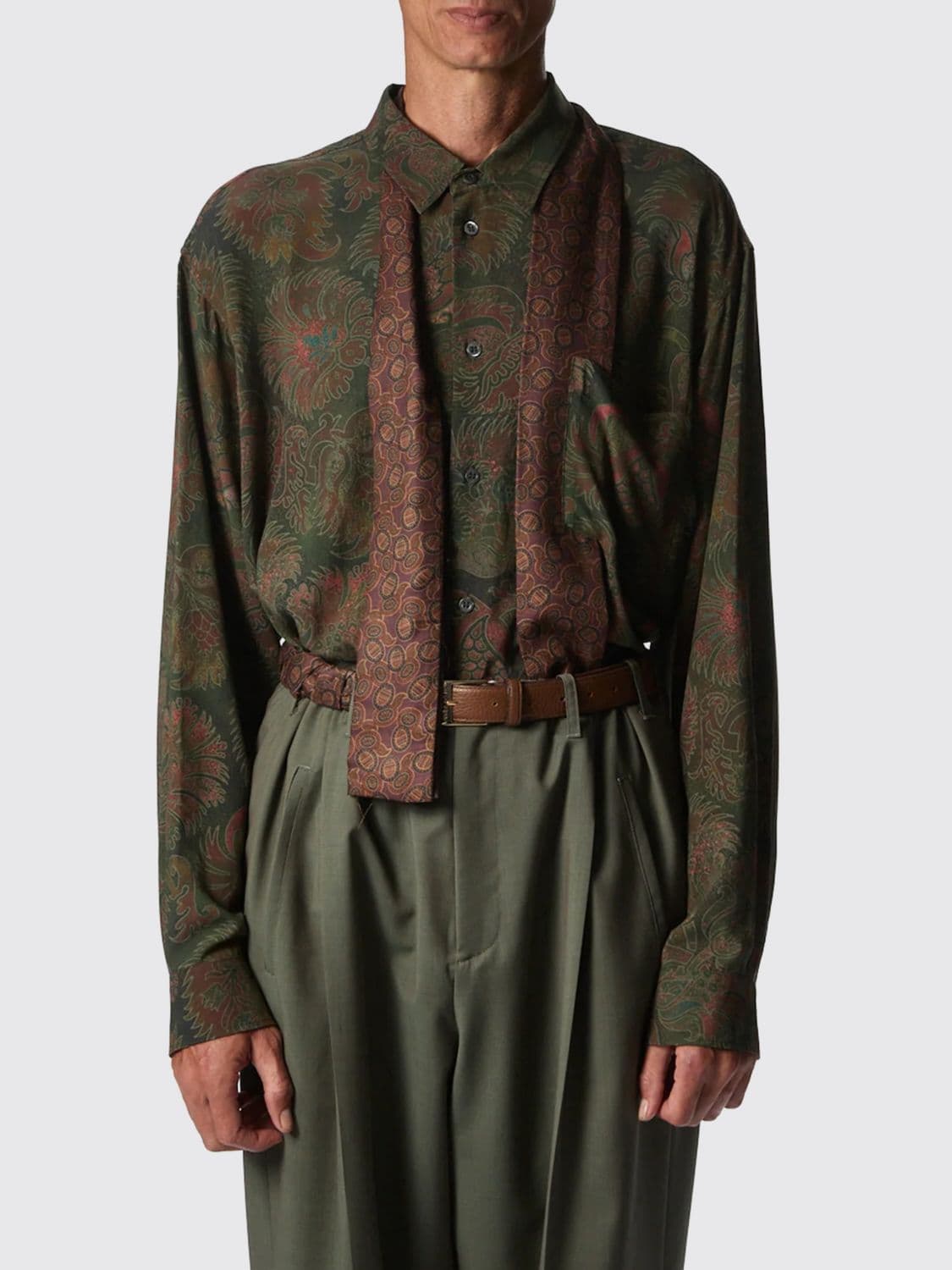 Magliano Shirt in Viscose with Sash