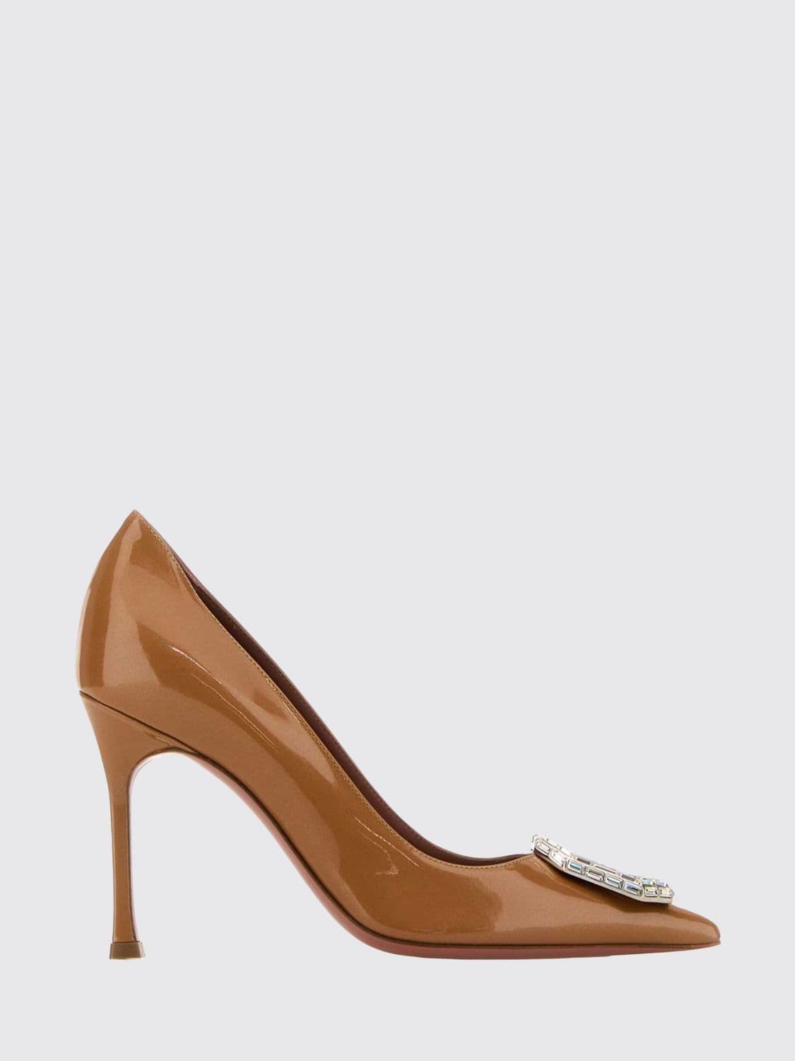 Amina Muaddi Pump Woman color Milk
