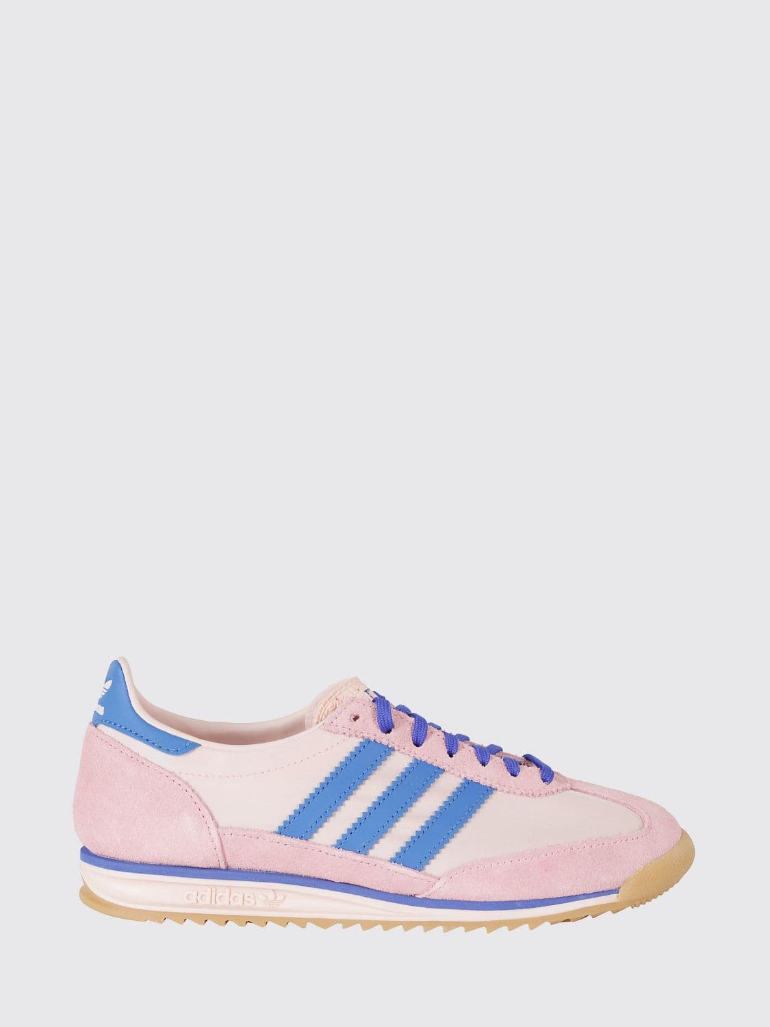 Adidas Originals SL 72 OG Sneakers in Nylon and Suede with Serrated Sole