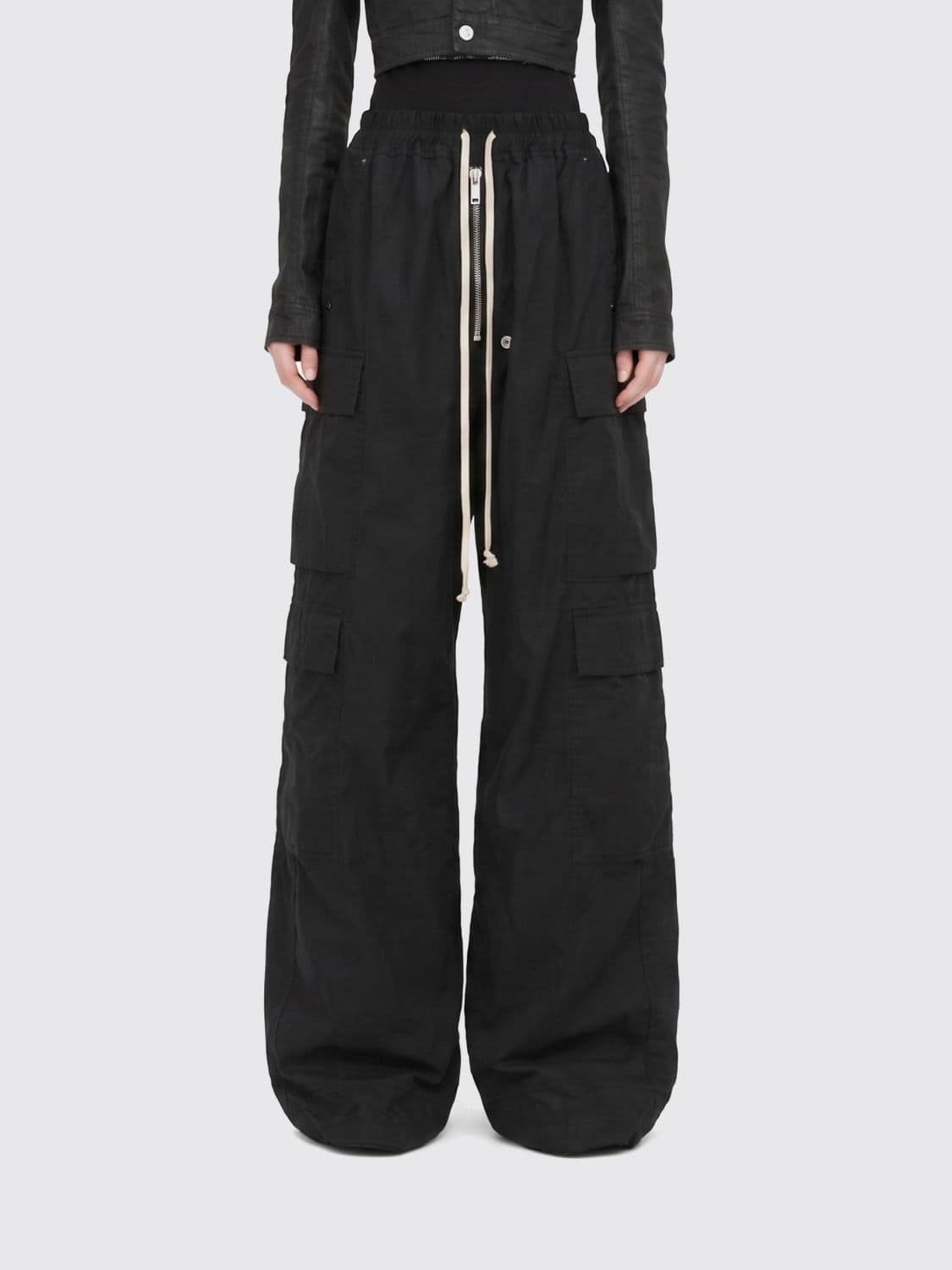 Rick Owens Drkshdw Jumbo Belas Cotton Trousers