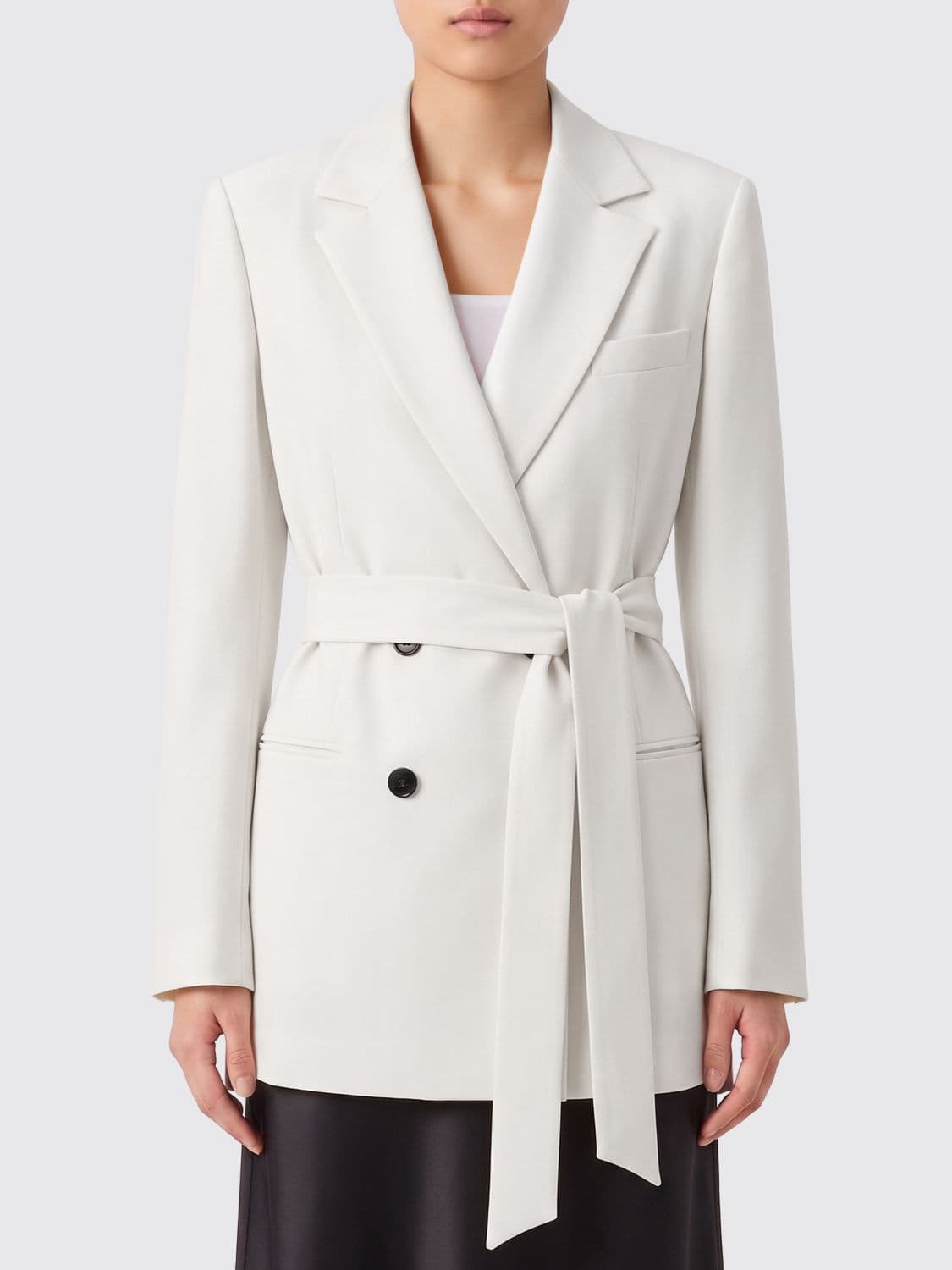 Kiton Blazer with Silk Belt