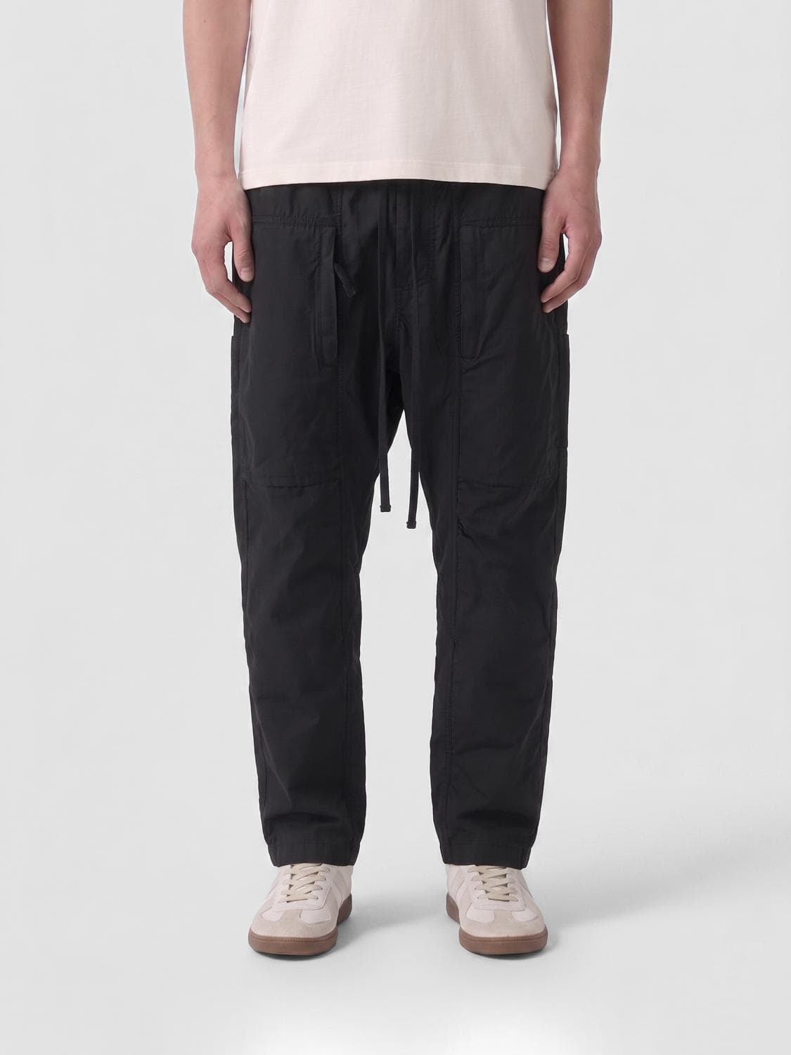 Thom Krom Stretch Cotton Cargo Trousers