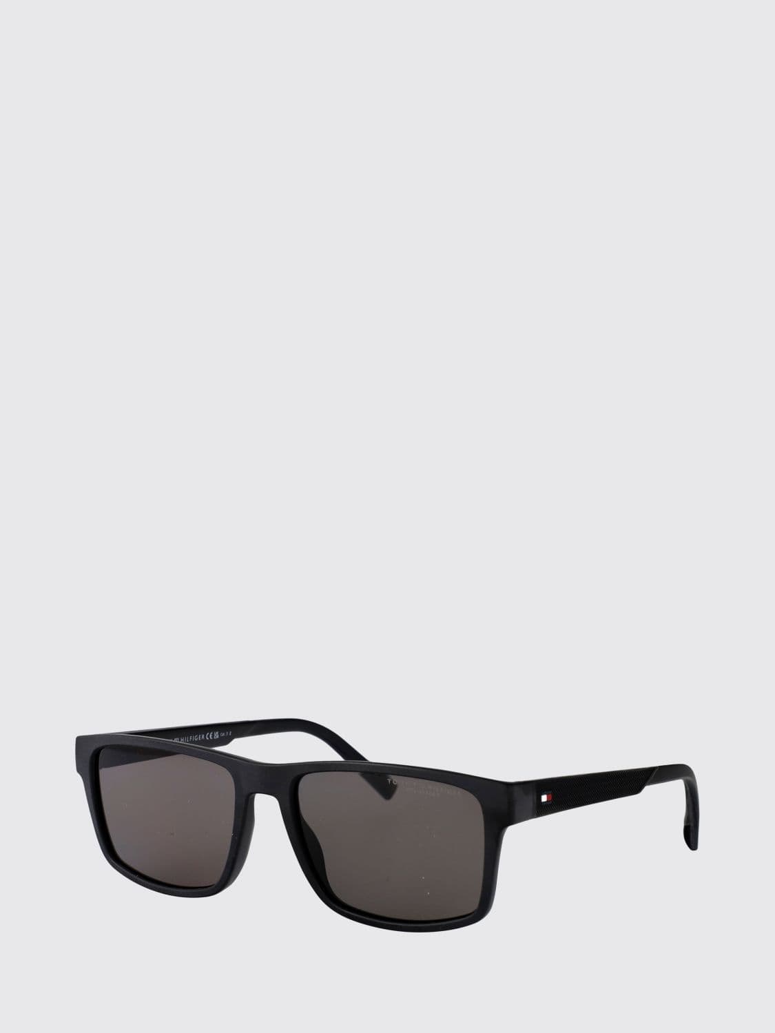 Tommy Hilfiger Aviator Acetate Sunglasses with Contrasting Logo