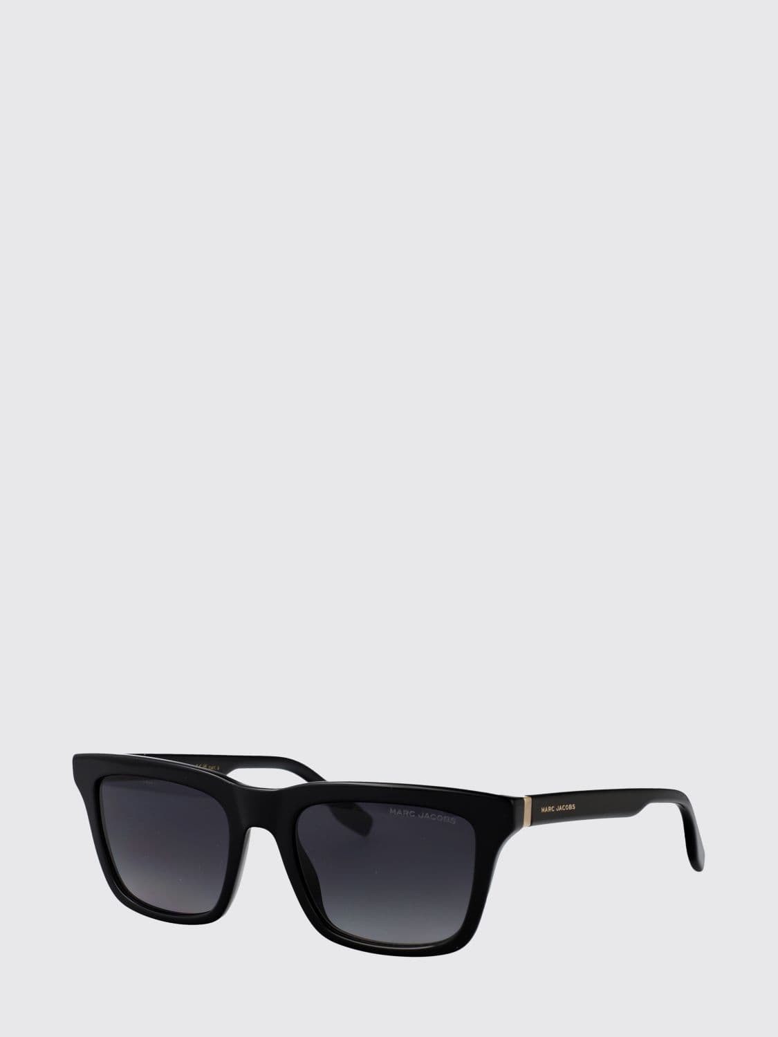 Marc Jacobs Rectangular Sunglasses in Acetate with Contrasting Logo