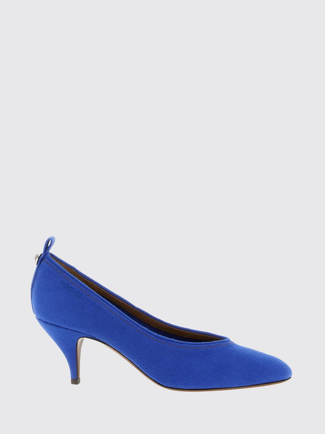 Versace Tina Cotton Twill Pumps