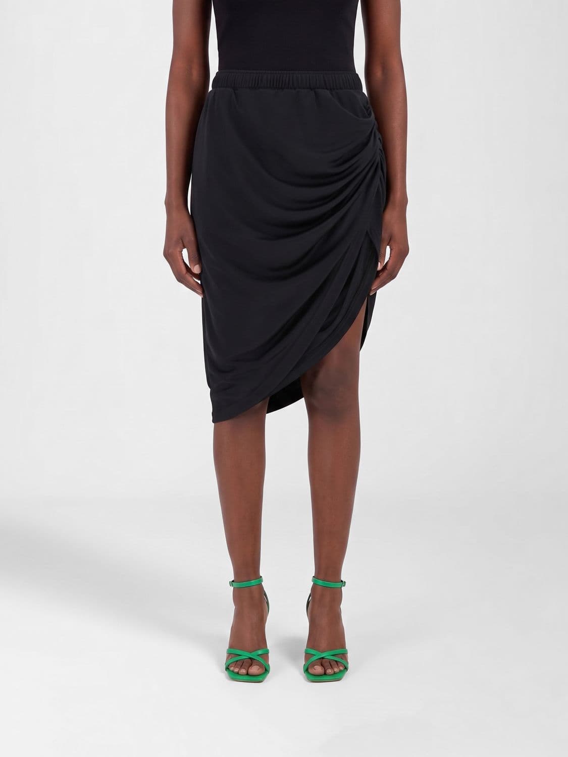 Courrèges Asymmetric Jersey Skirt