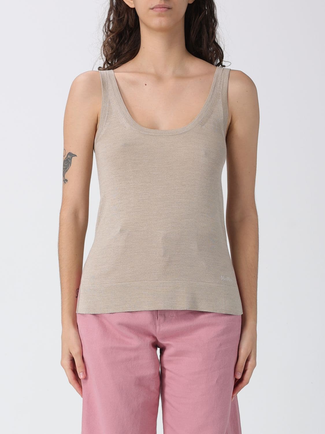 Max Mara Cotton Tank Top · XL
