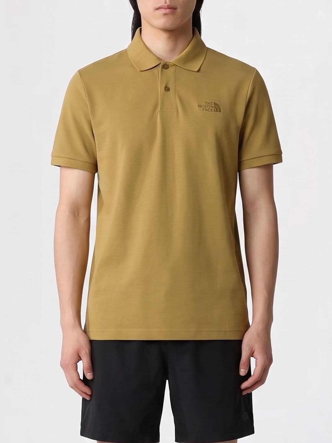 The North Face Essential Short-Sleeve Cotton Polo Shirt with Embroidered Logo · XS
