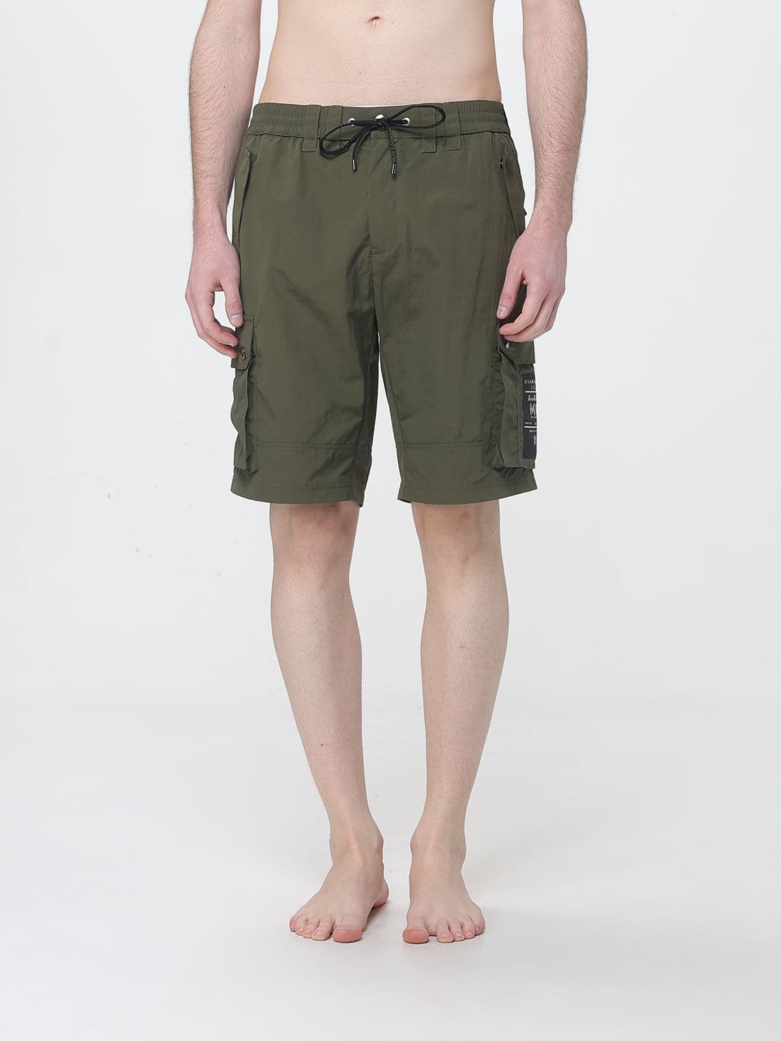 Dolce & Gabbana Knee-Length Cargo Swim Shorts in Polyamide Fabric · 3