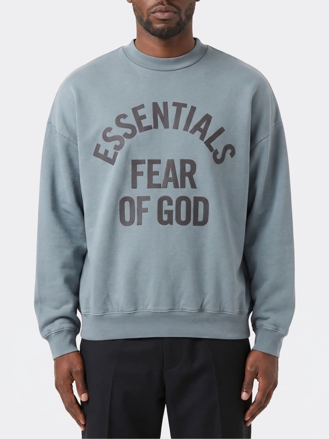 Fear Of God Essentials Relaxed Fit Cotton Crewneck Sweatshirt