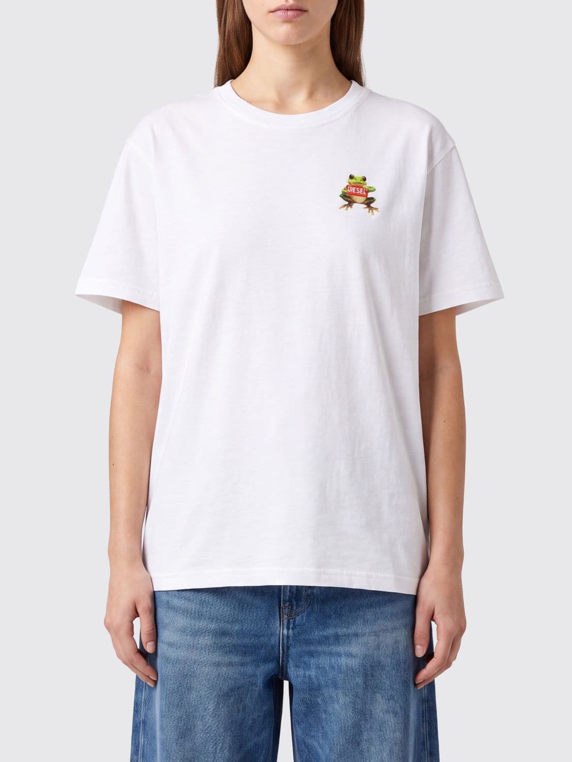 Diesel T-Shirt Woman color White