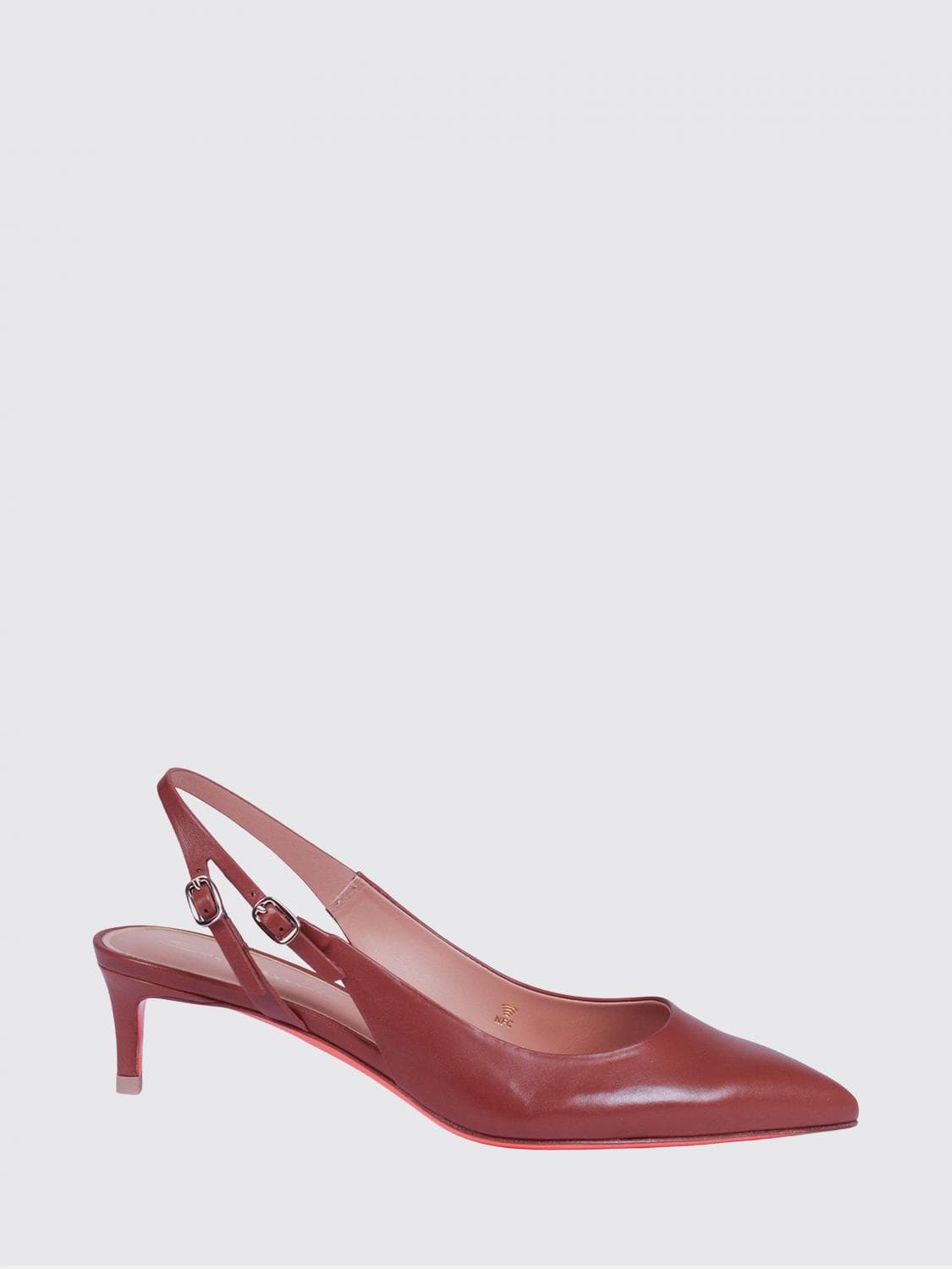 Santoni Audrey Leather Slingback Pumps