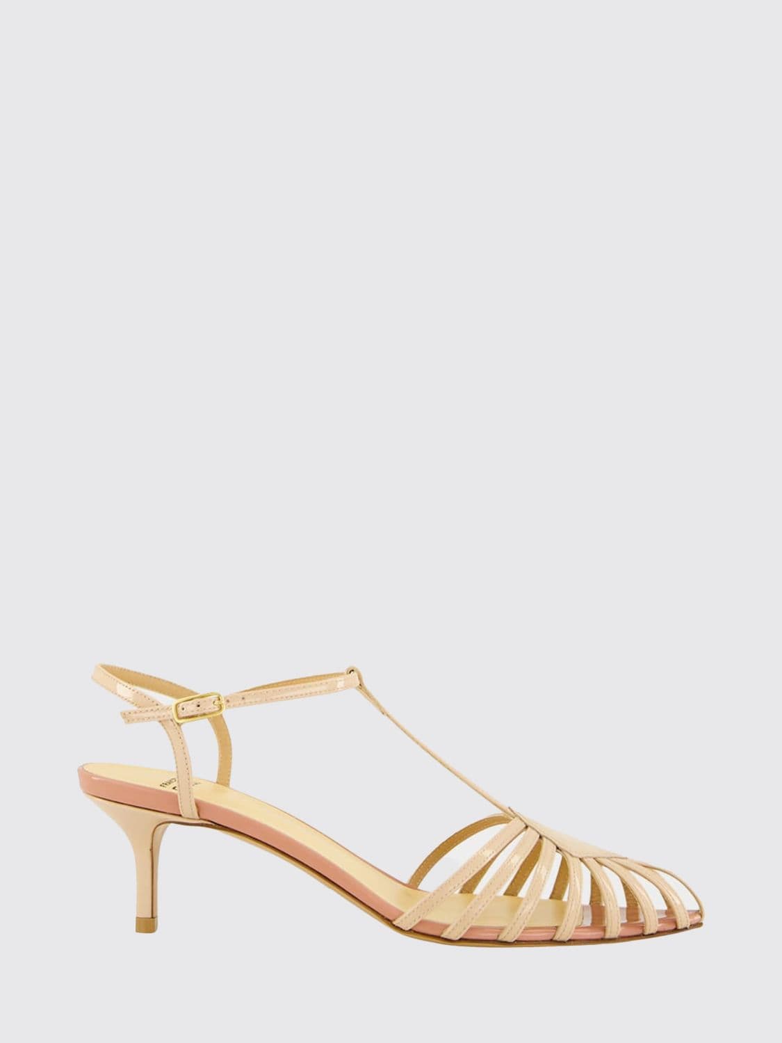 Francesco Russo Patent Leather Sandals