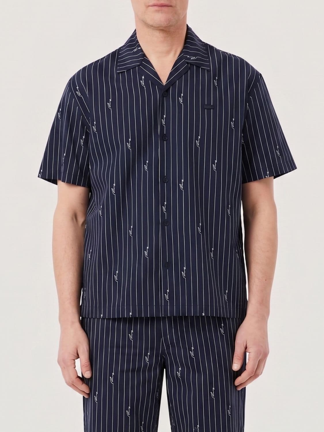 Lacoste Striped Cotton Casual Shirt