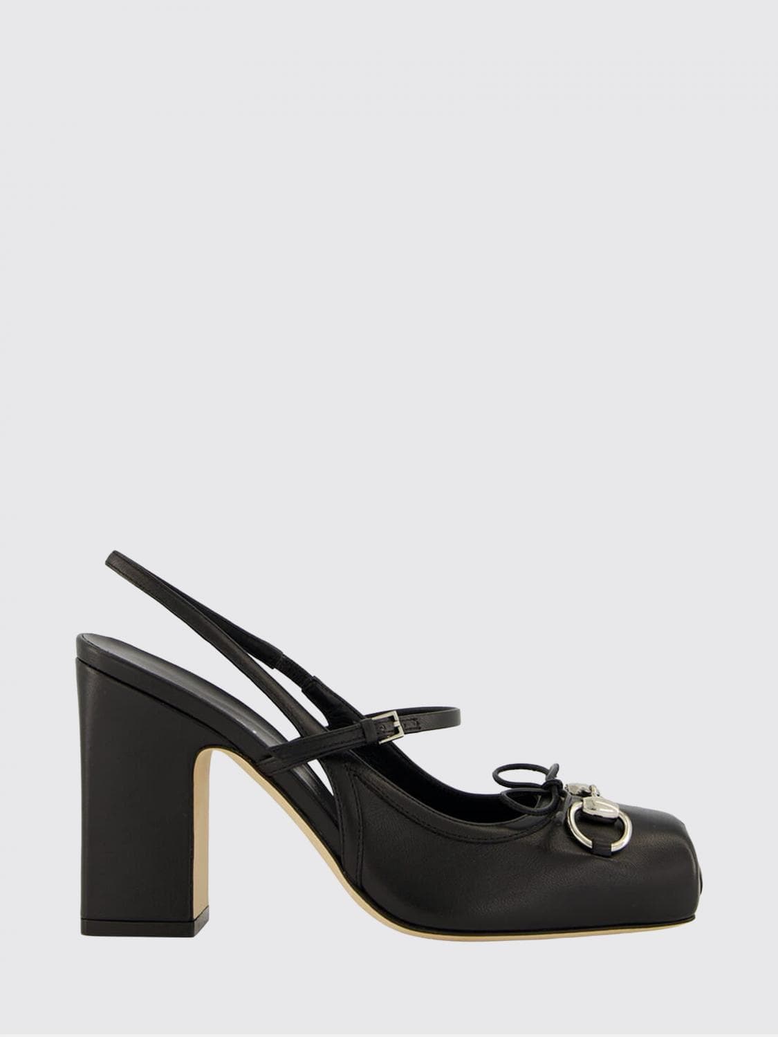 Gucci Leather Pumps with Horsebit