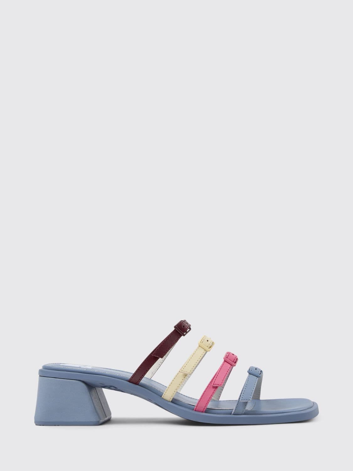 Camper Twins Multicolor Leather Sandals