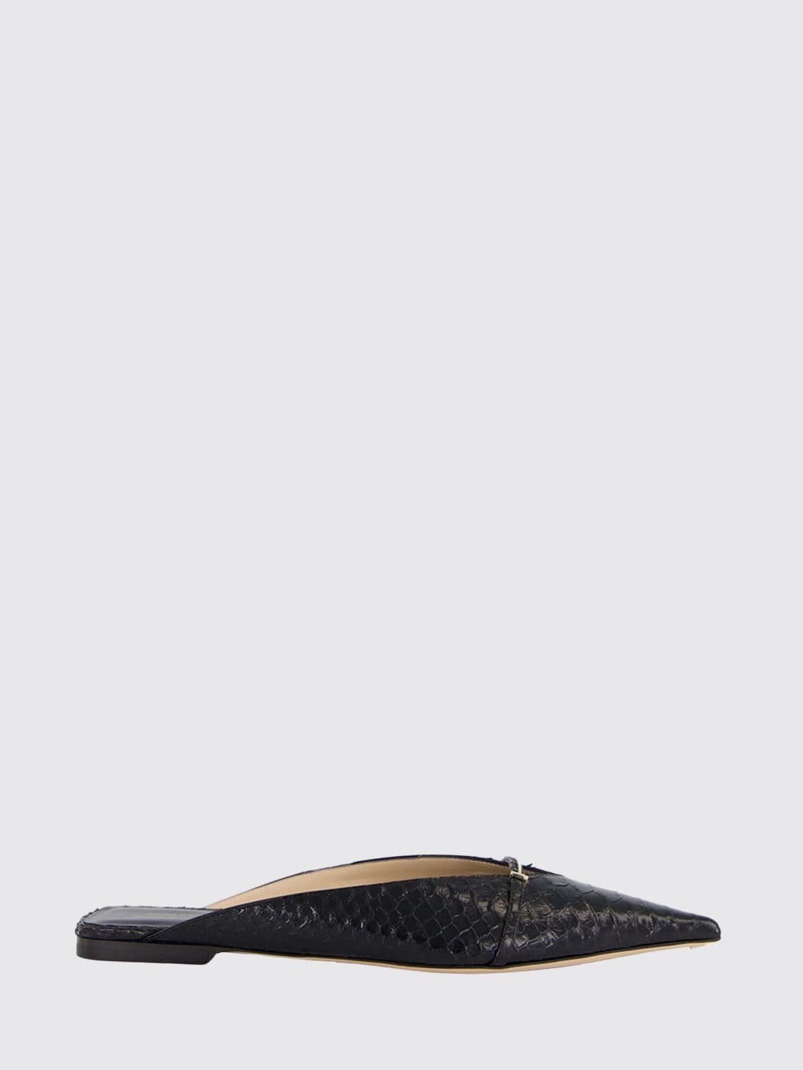 Tom Ford Python Print Leather Mules