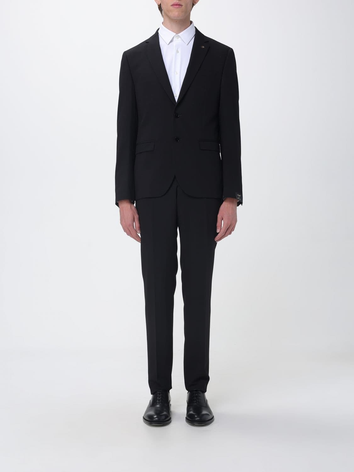 Manuel Ritz Single Breasted Twill Dress