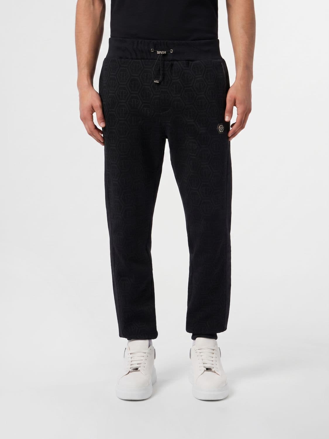 Philipp Plein Stretch Cotton Jogging Trousers