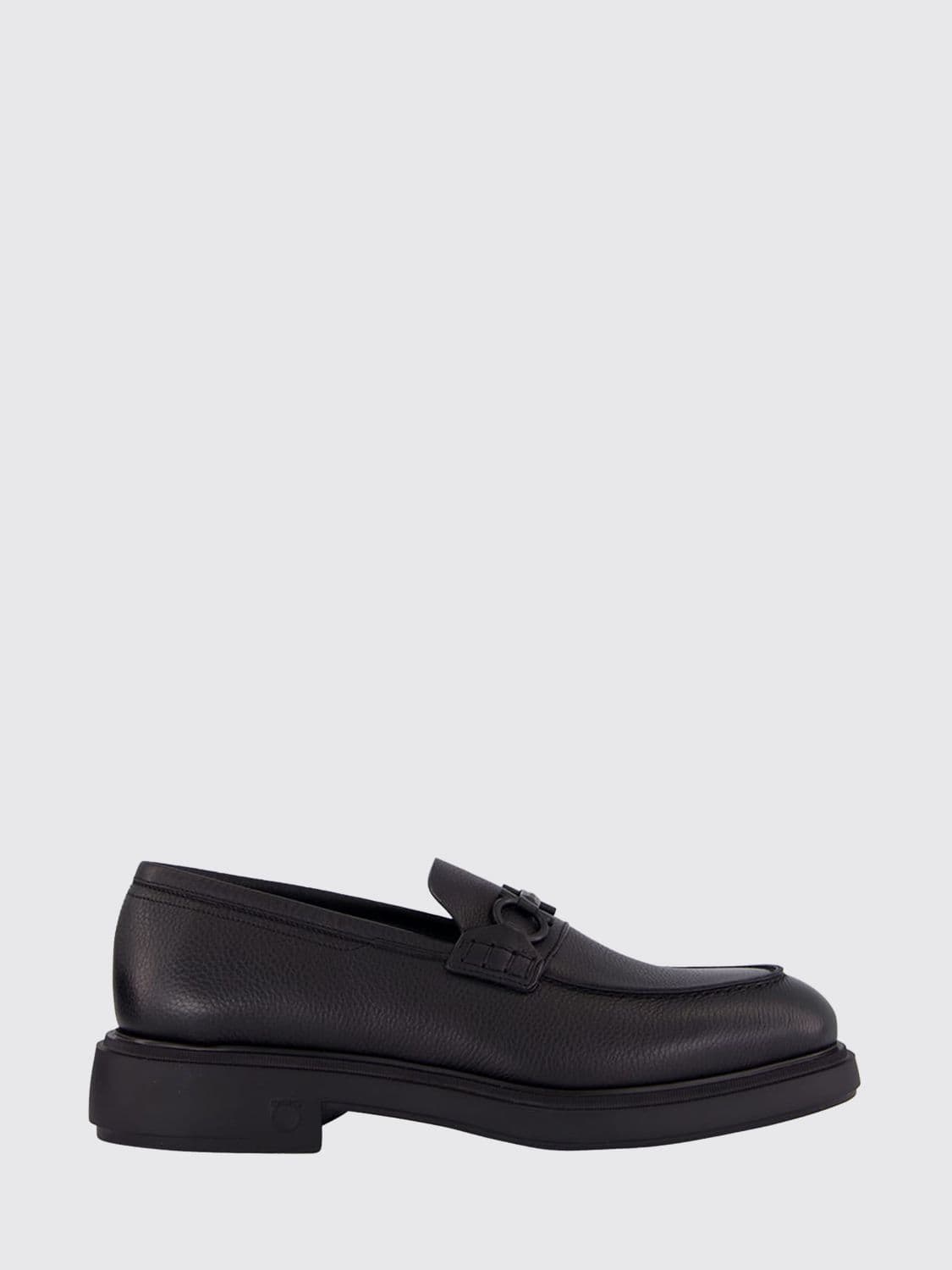 Ferragamo Grained Leather Loafers