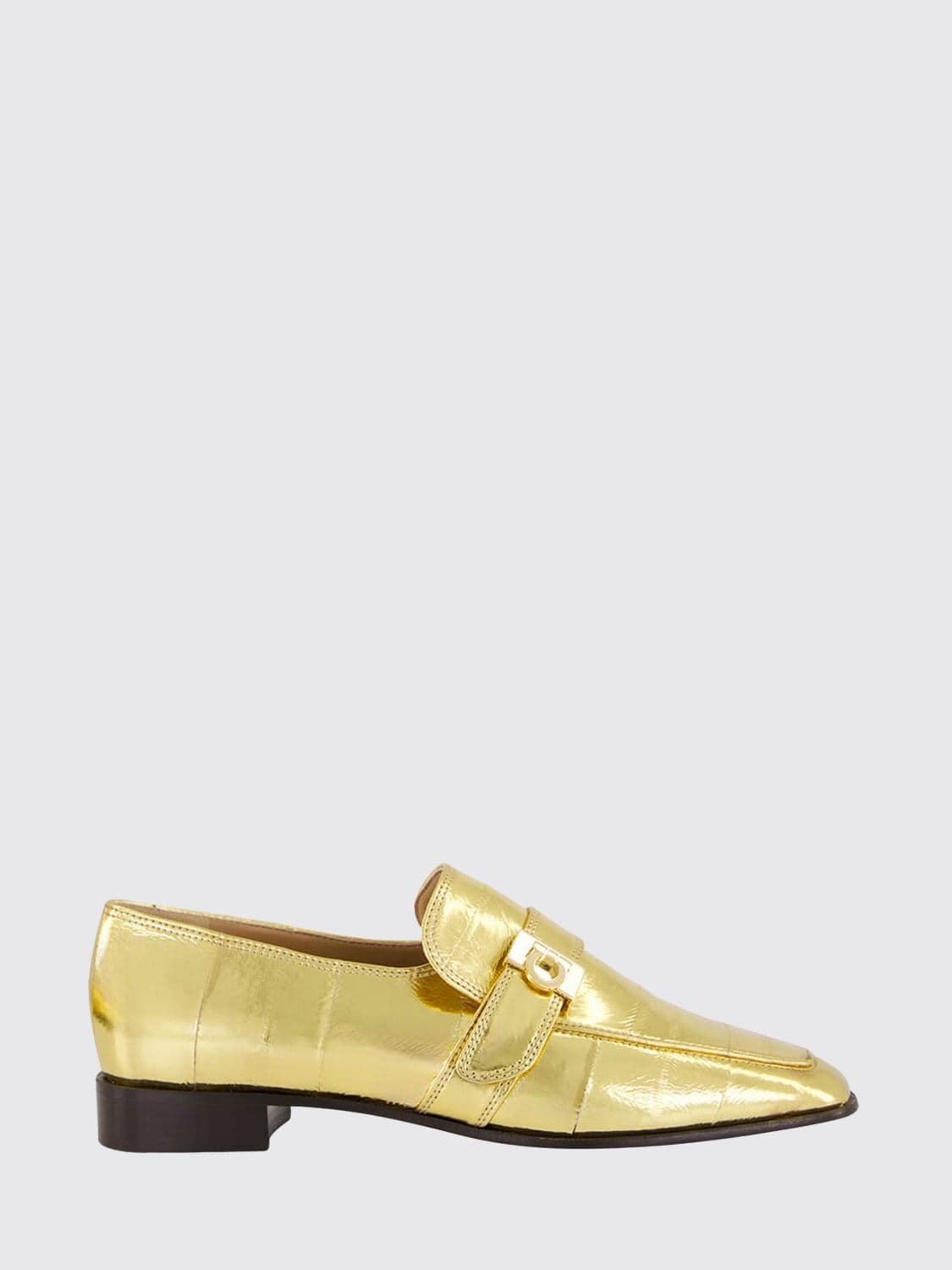 Ferragamo Hug Laminated Leather Loafers