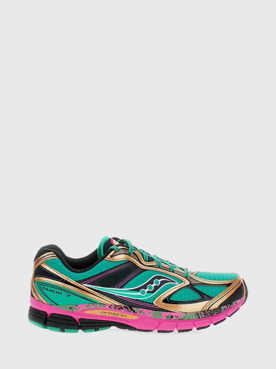 Saucony Progrid Guide 7 Technical Fabric and Rubber Sneakers · 9