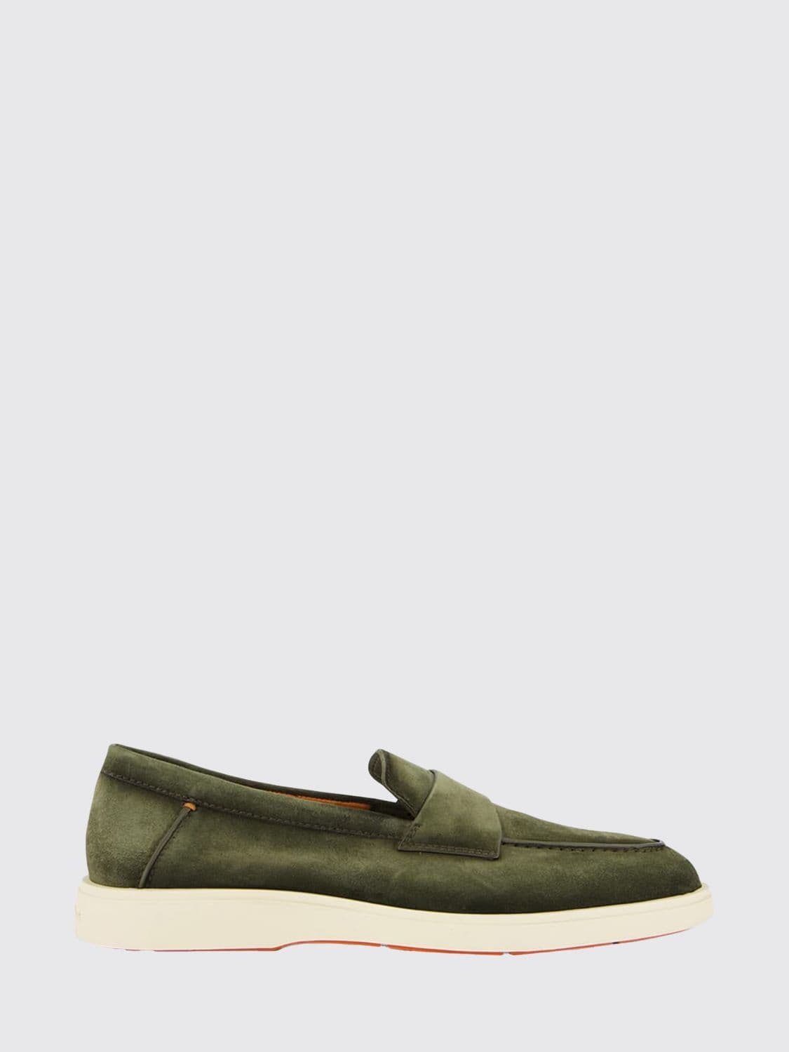 Santoni Suede Loafers