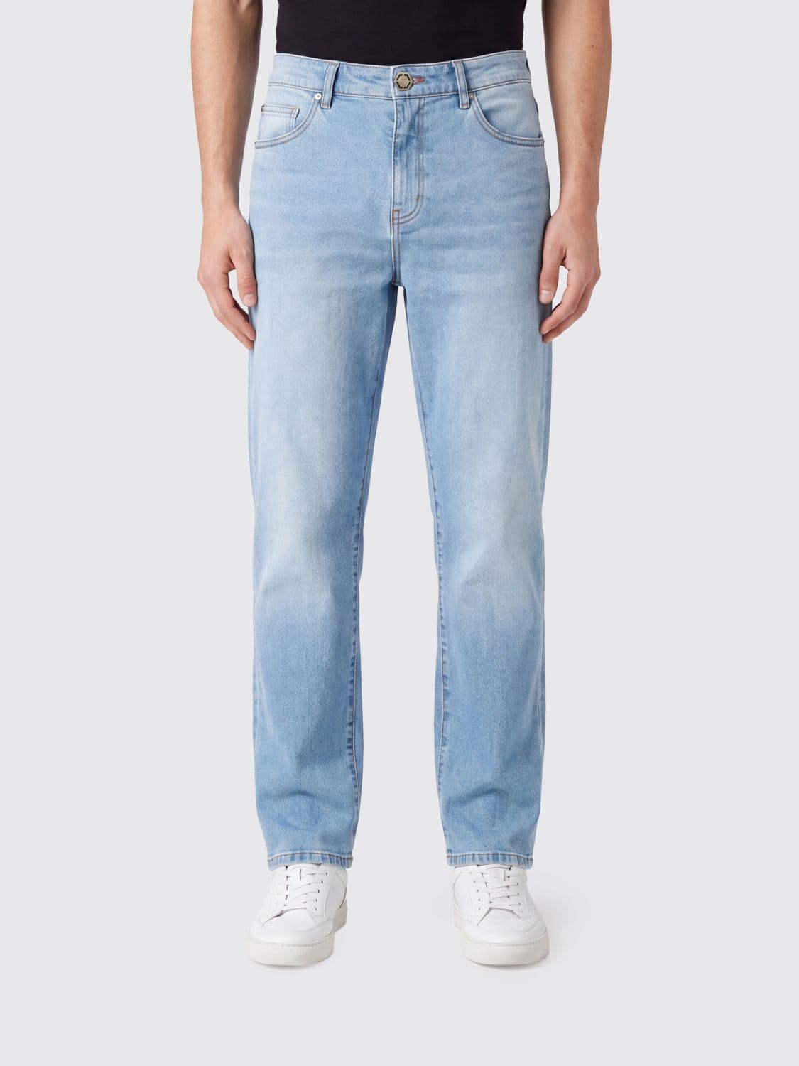 Philipp Plein Cotton Denim Jeans