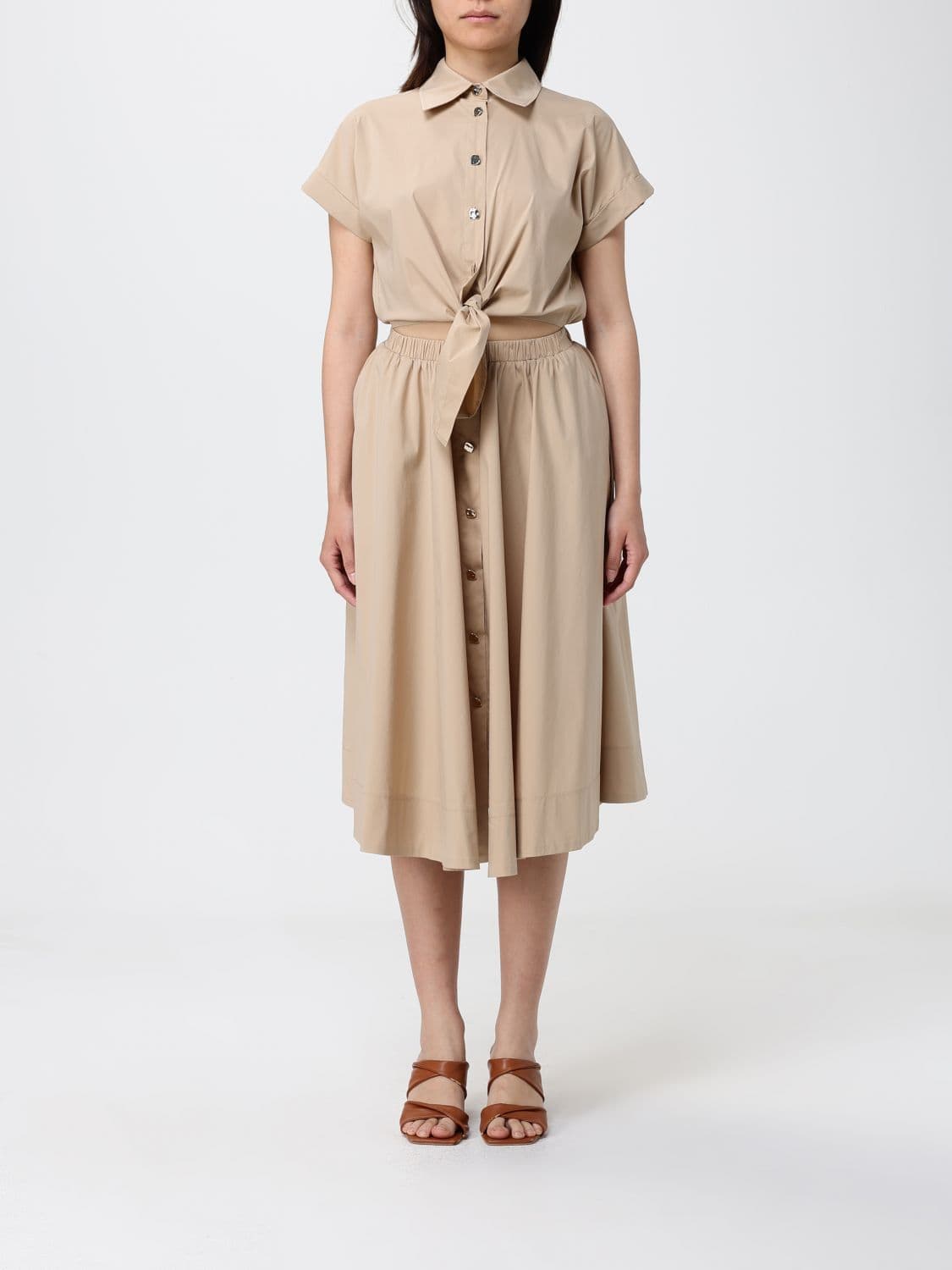 Liu Jo Cotton Chemisier Dress · 44