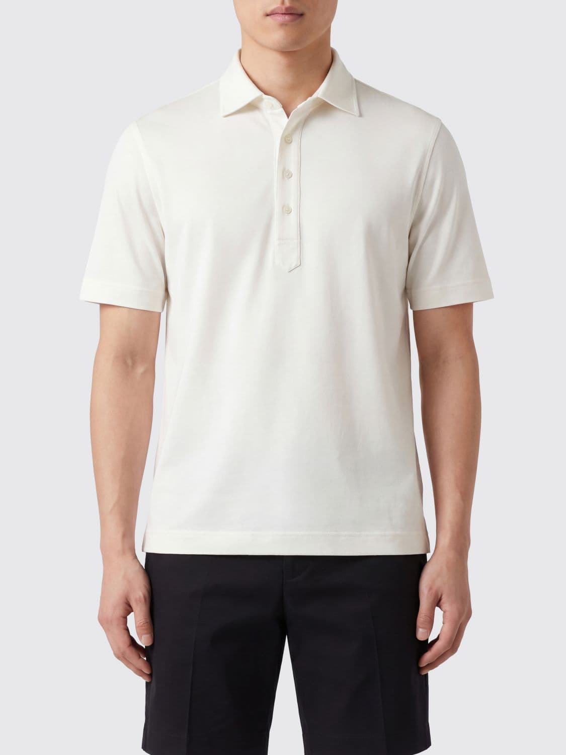 Zegna Cotton Polo Shirt